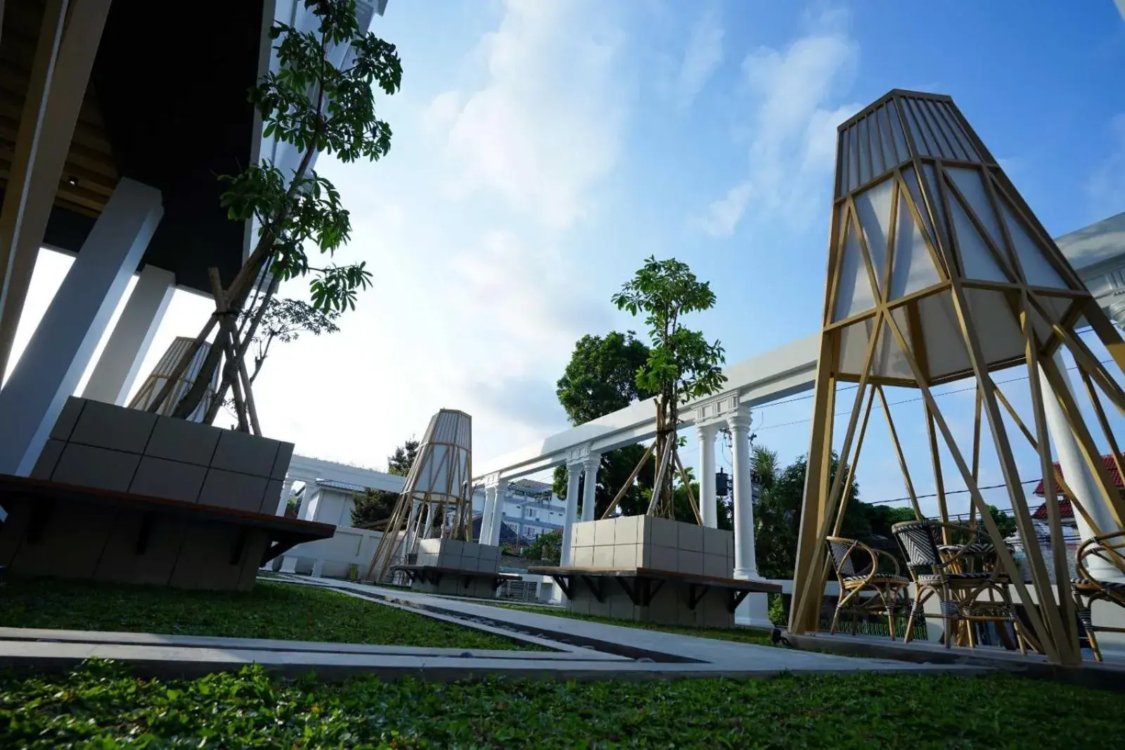 Property building in Patra Malioboro Hotel Property building in Patra Malioboro Hotel