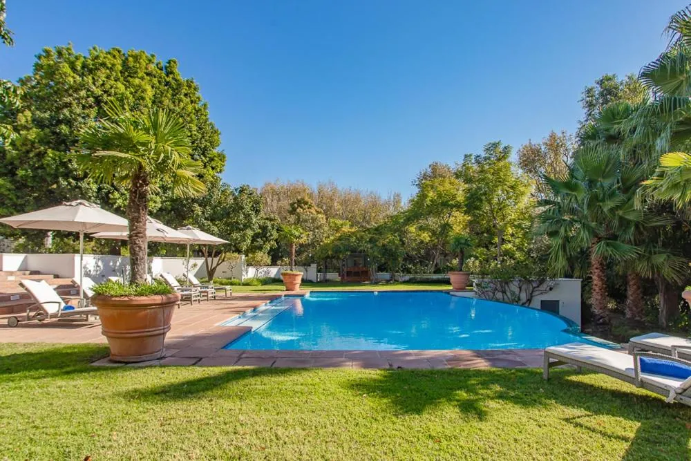 Garden in Franschhoek Manor