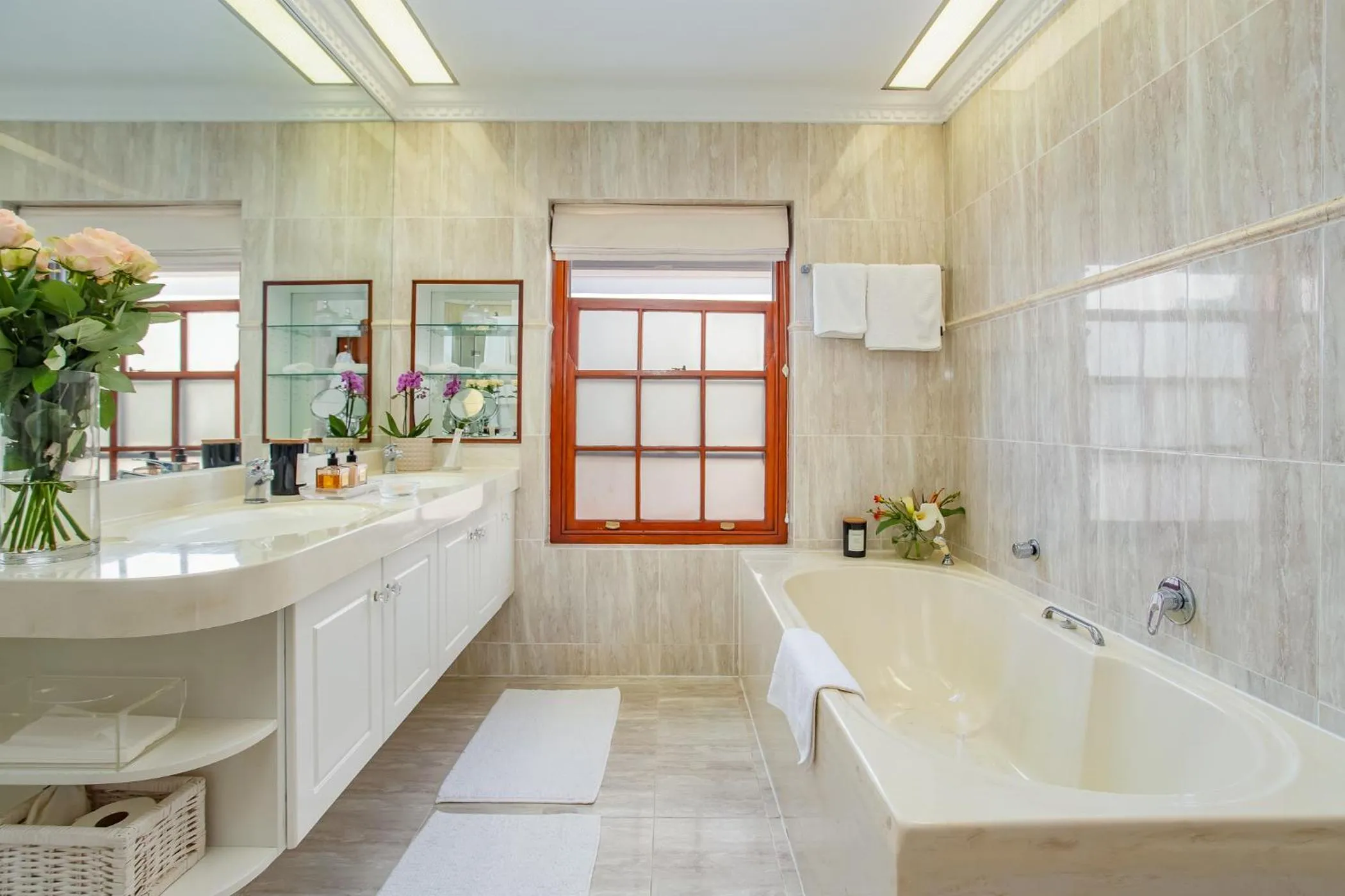 Bathroom in Franschhoek Manor