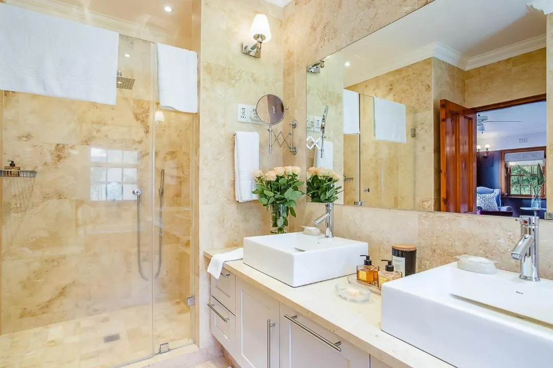 Shower in Franschhoek Manor