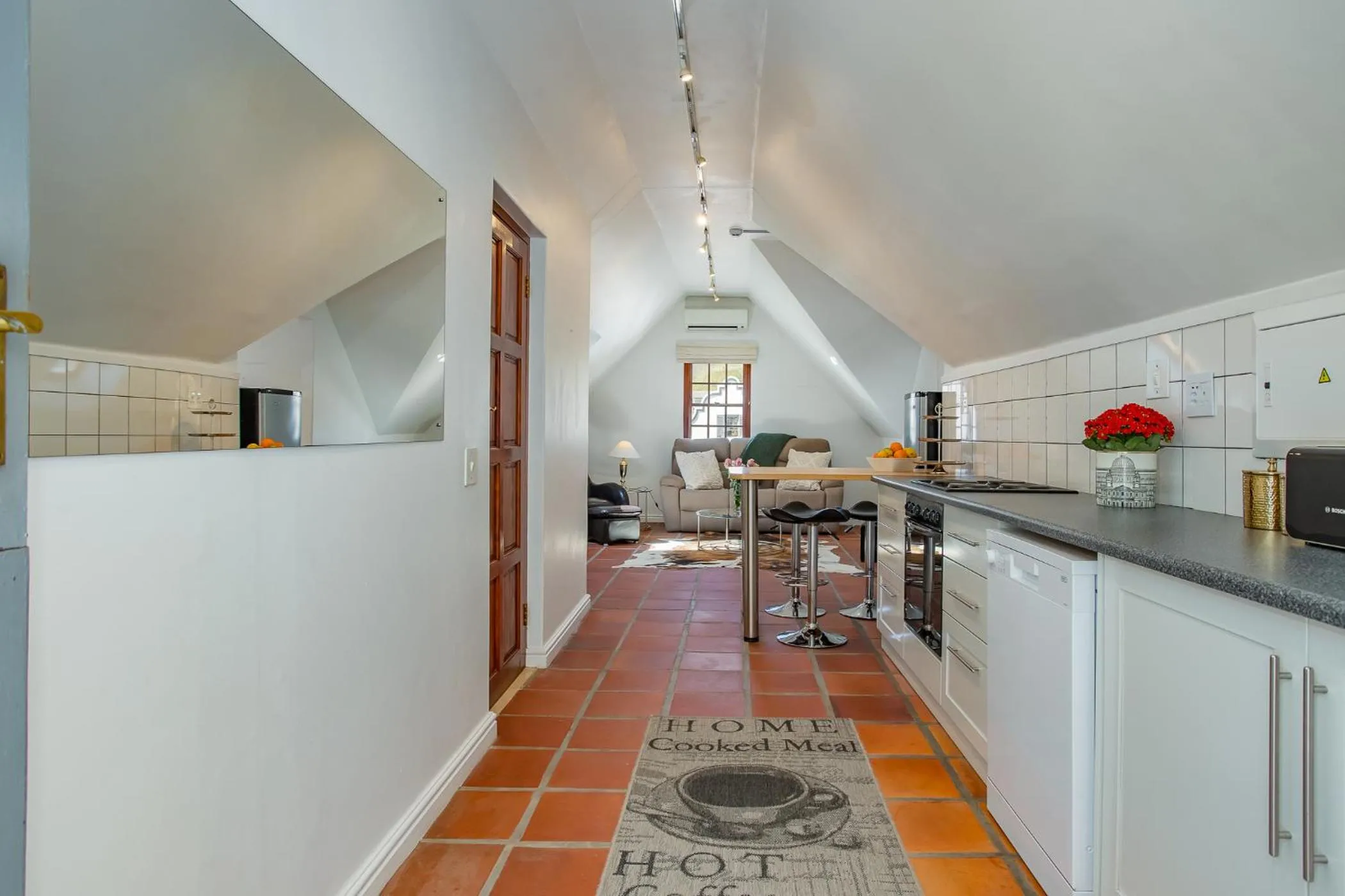 kitchen in Franschhoek Manor
