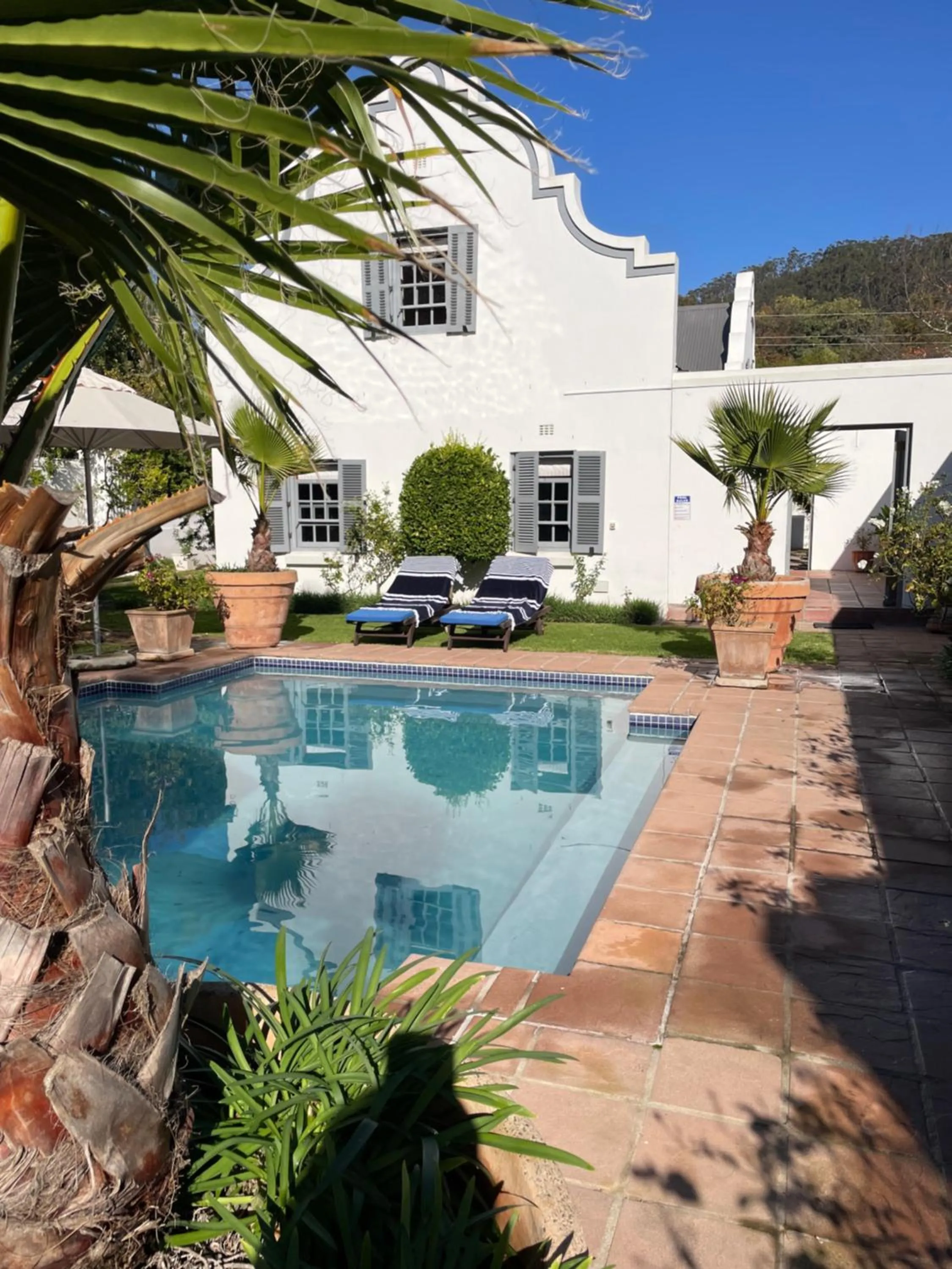 Property building in Franschhoek Manor