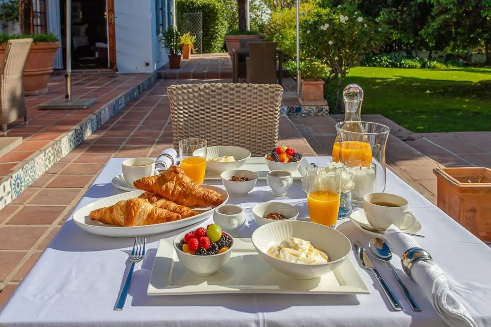 Food and drinks in Franschhoek Manor