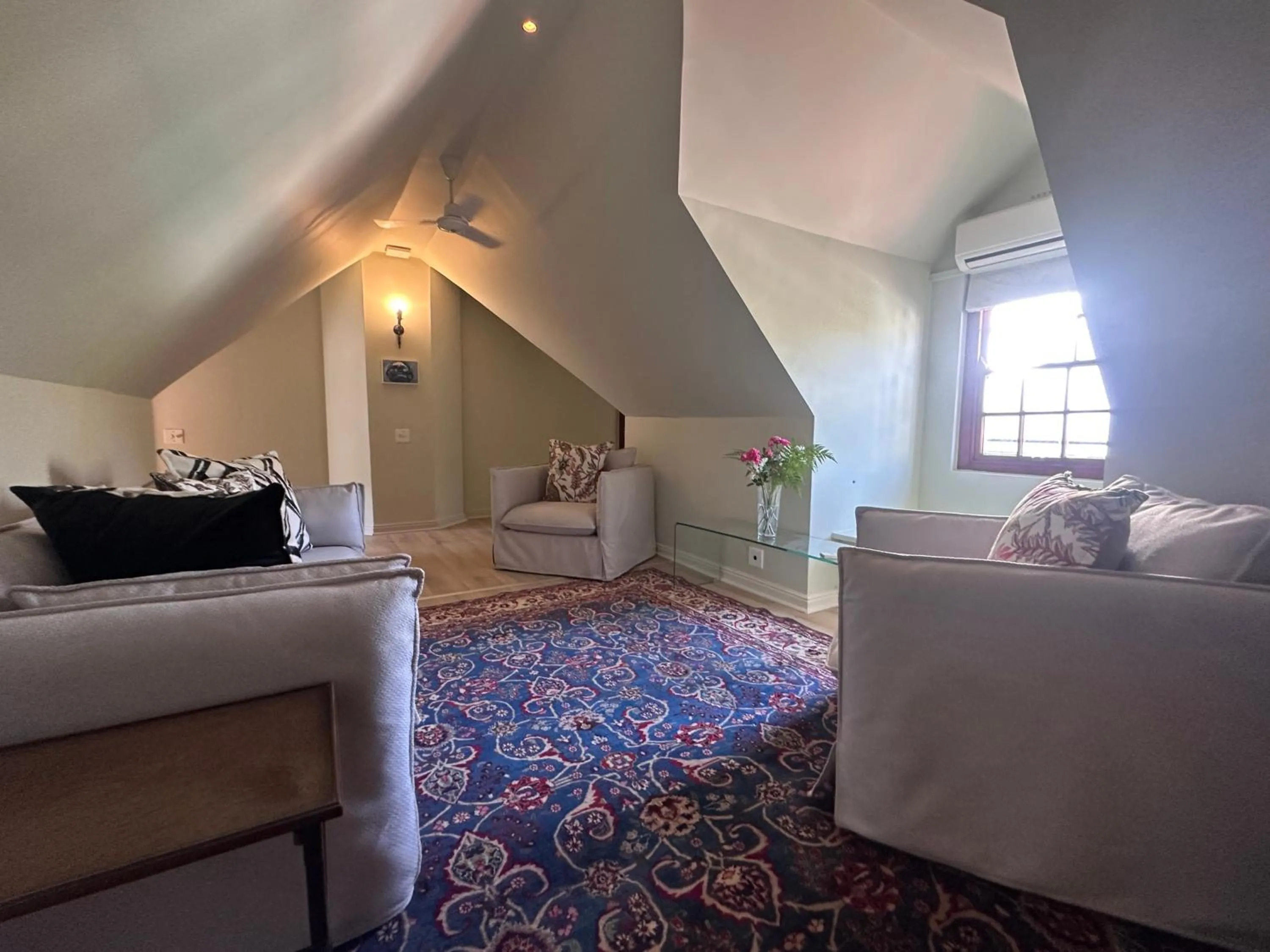 Living room in Franschhoek Manor