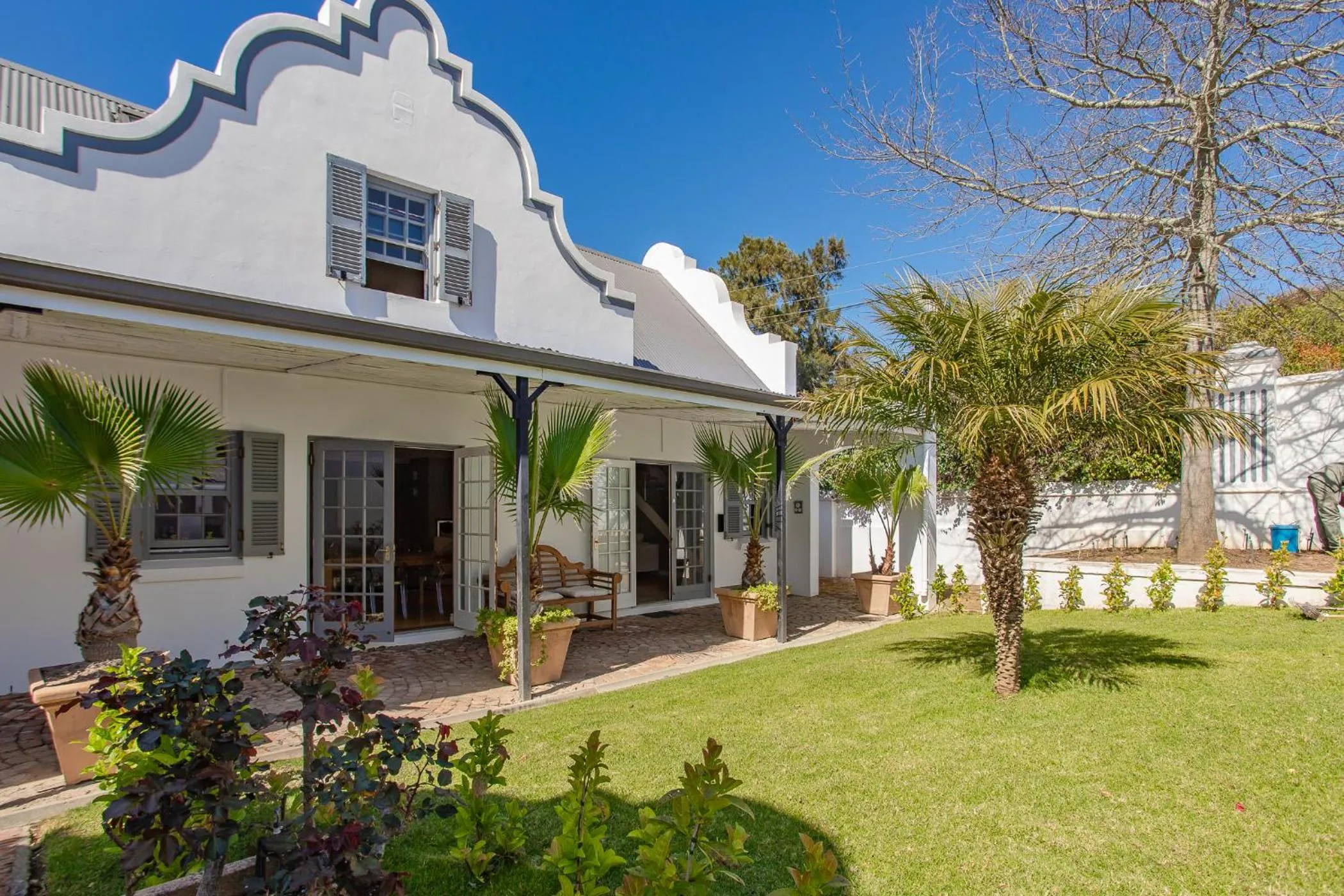 Property building in Franschhoek Manor