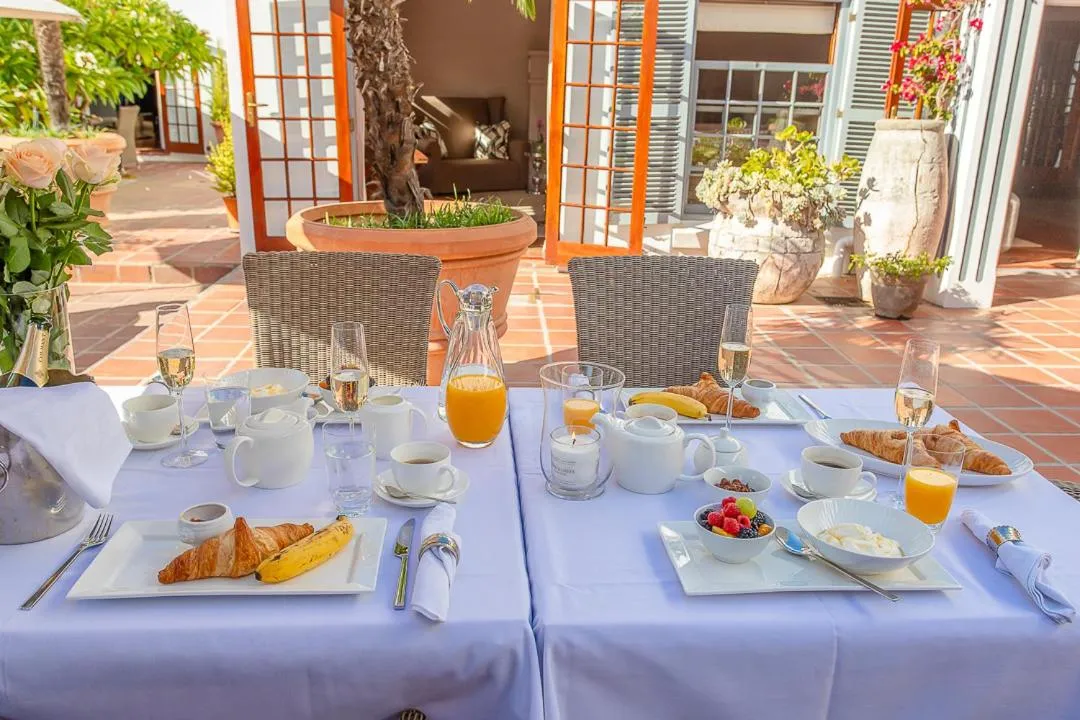 Food in Franschhoek Manor