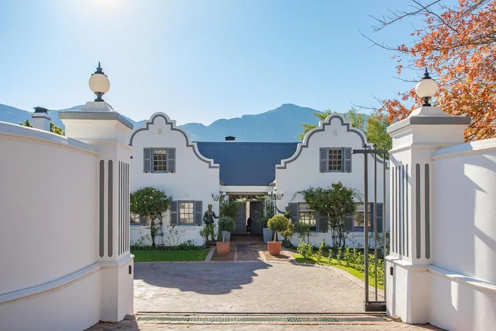 Property building in Franschhoek Manor