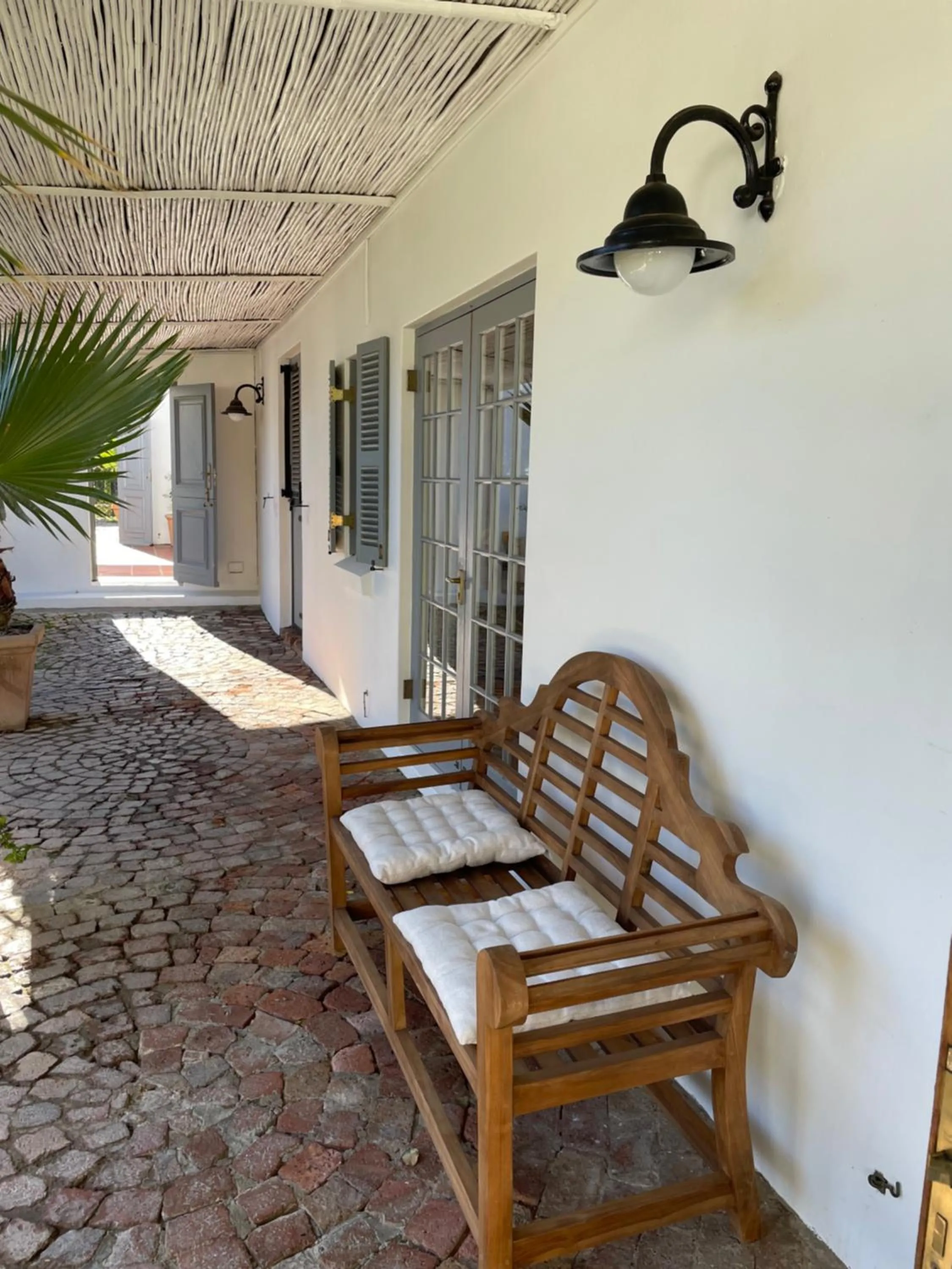 Patio in Franschhoek Manor
