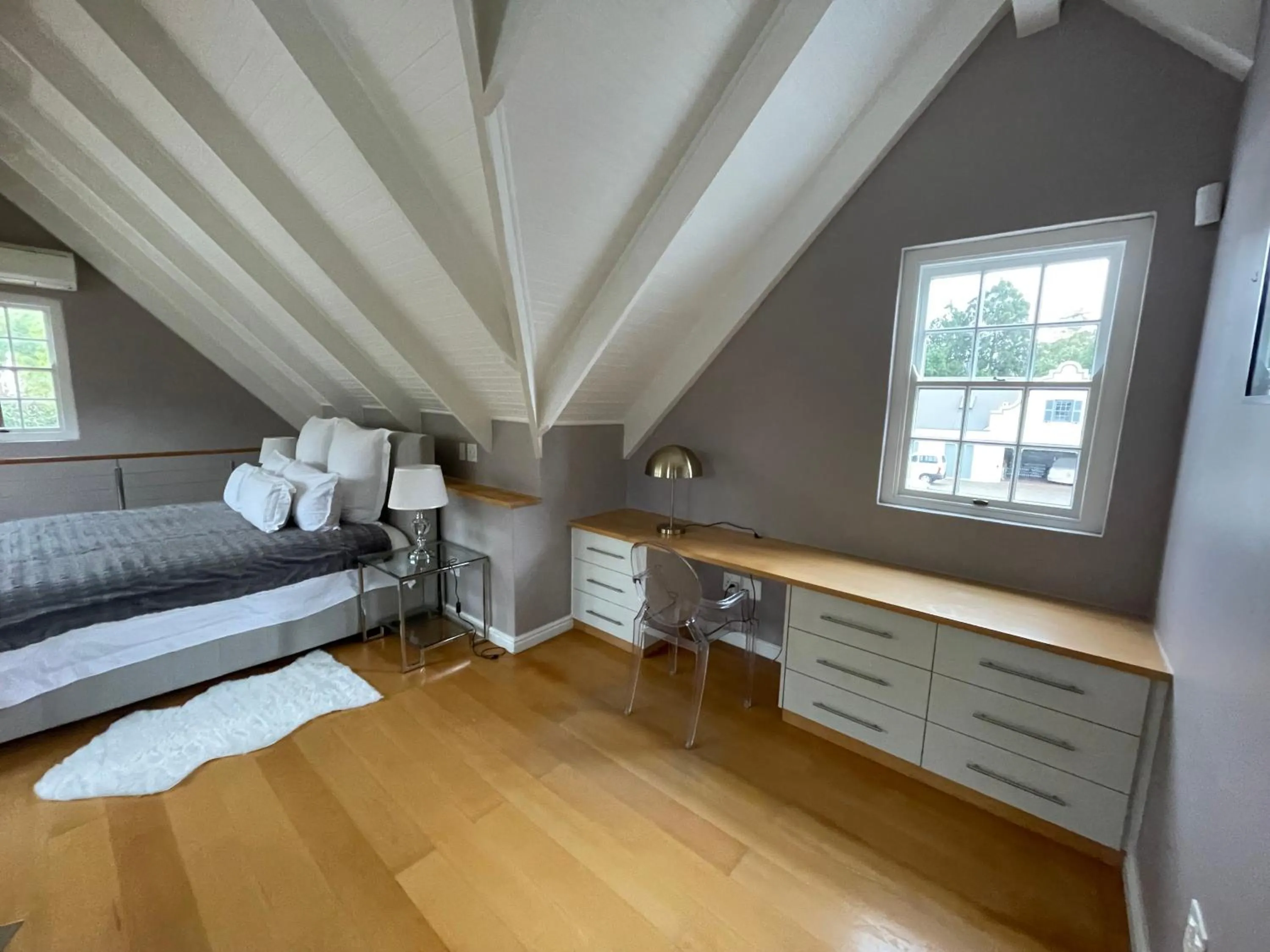 Bedroom, Bed in Franschhoek Manor
