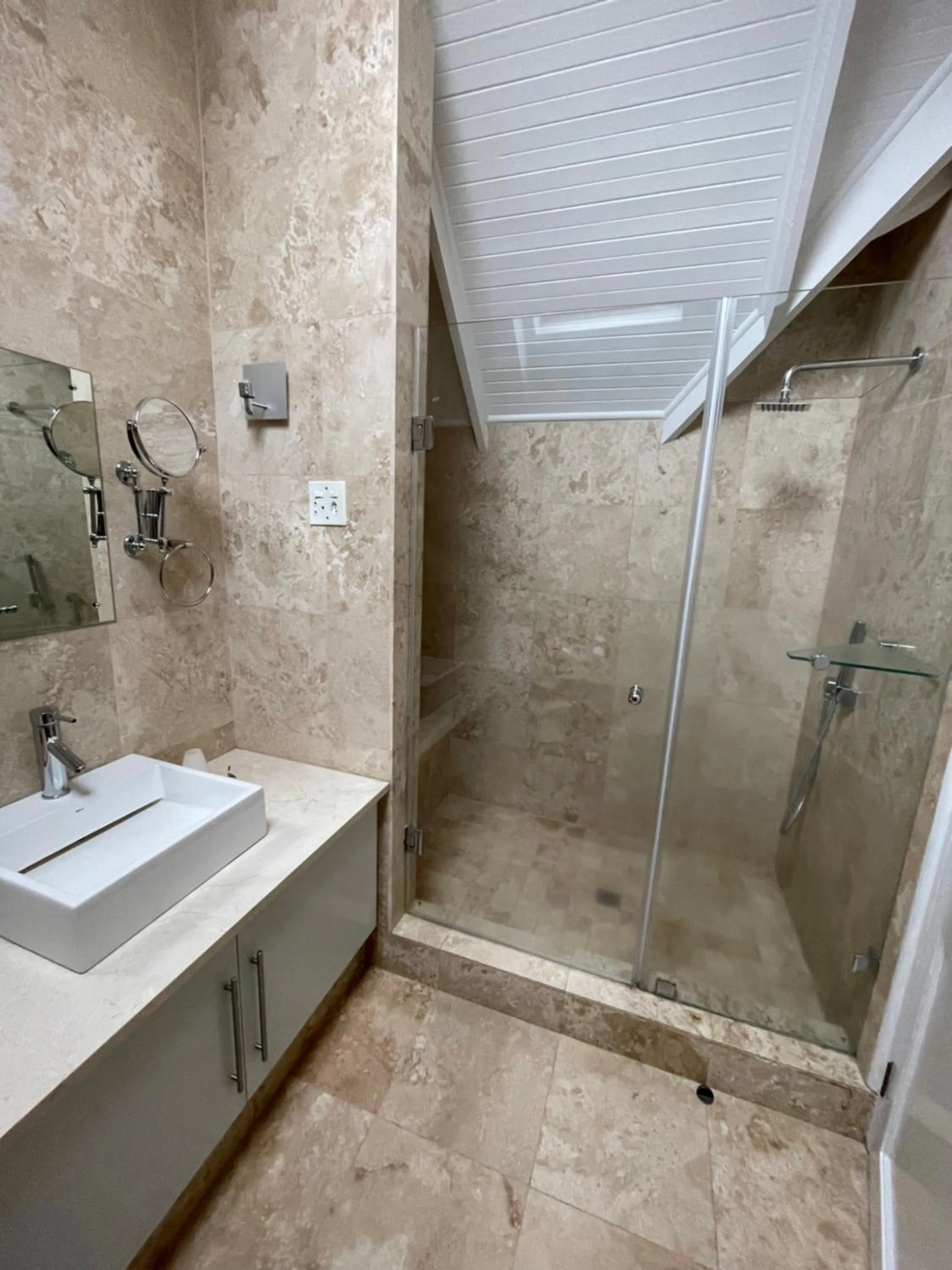 Shower in Franschhoek Manor