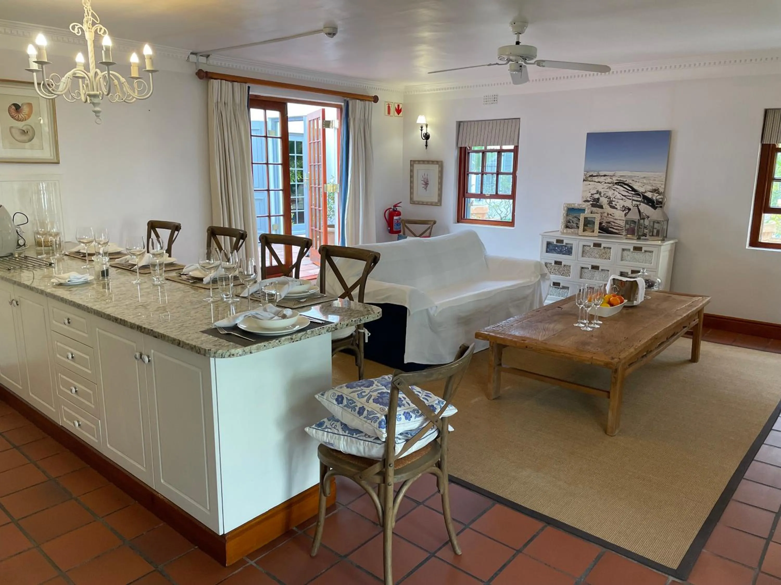 Kitchen or kitchenette in Franschhoek Manor