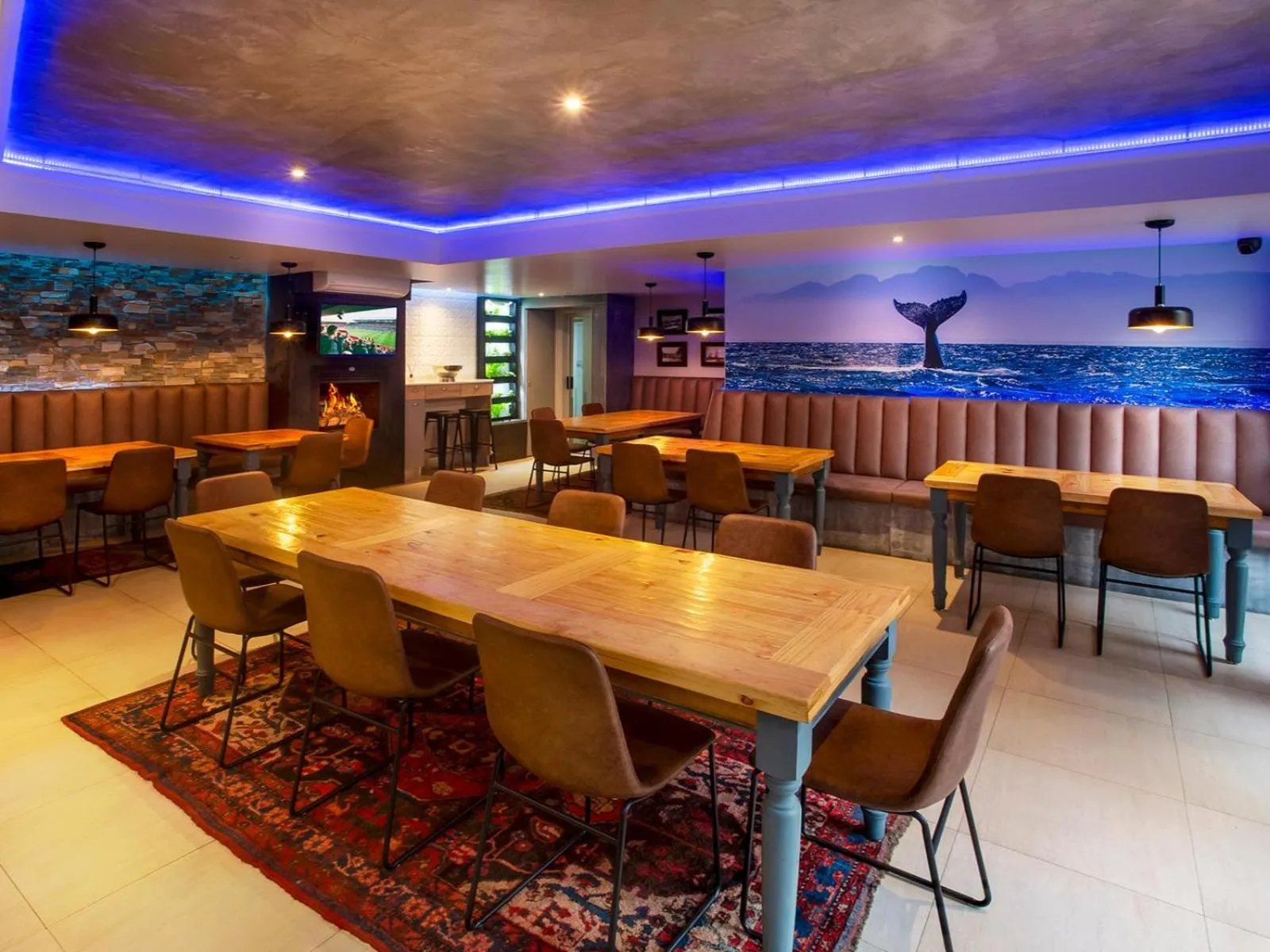 Dining area in Bishops Lodge