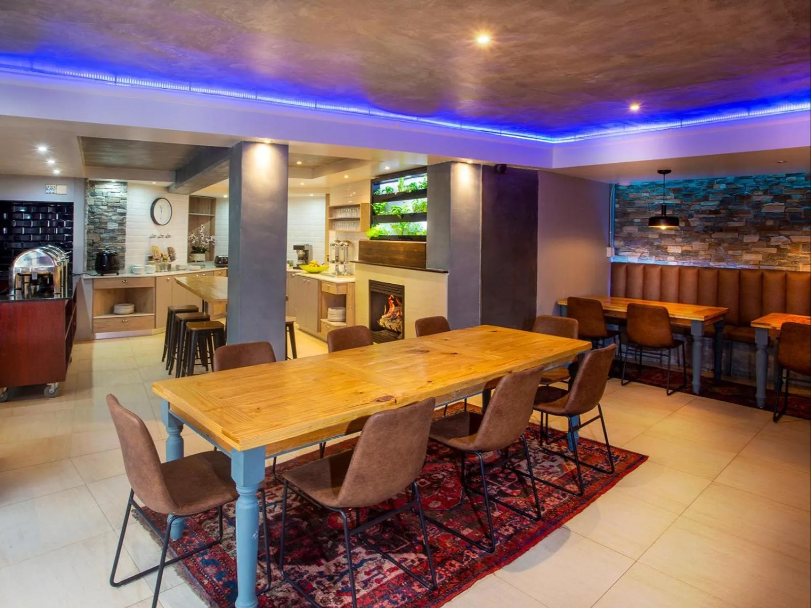 Dining area in Bishops Lodge