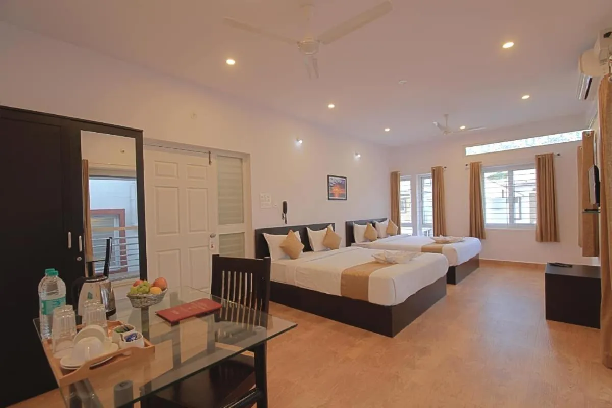 Bedroom, Bed in Heritage Shelters Resort