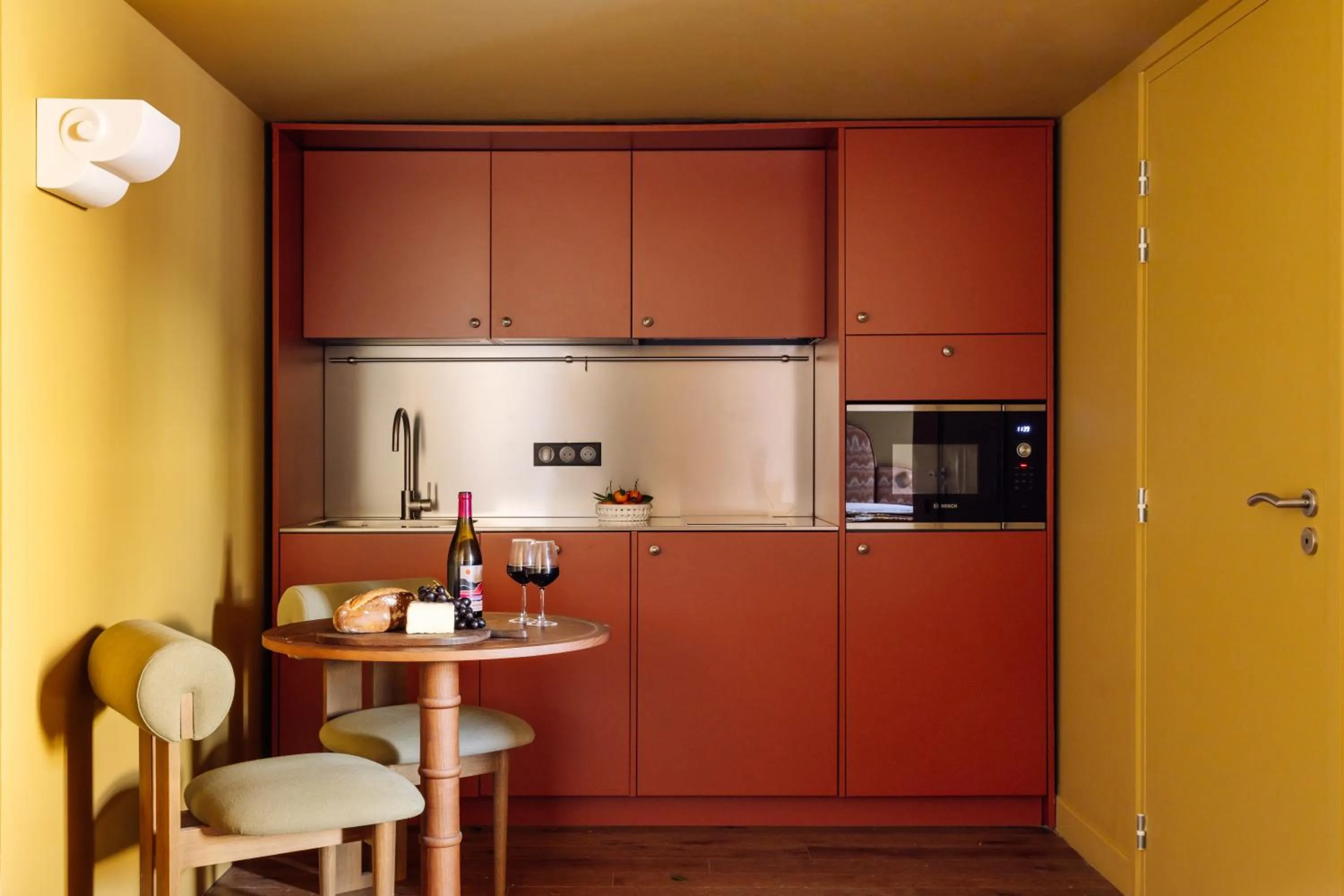 kitchen in Le Jardin de Verre by Locke