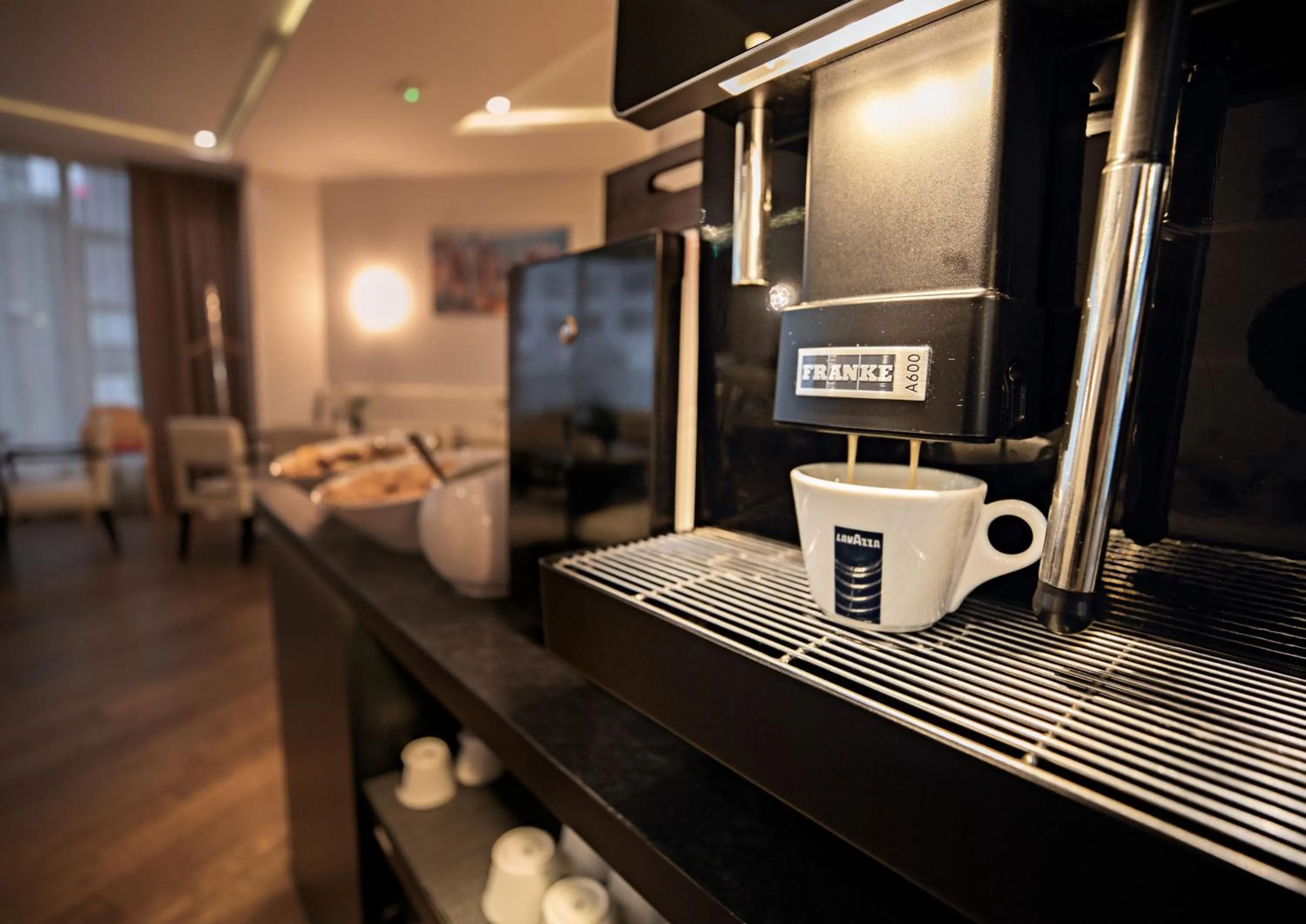 Buffet breakfast in Skyline Hotel City Frankfurt