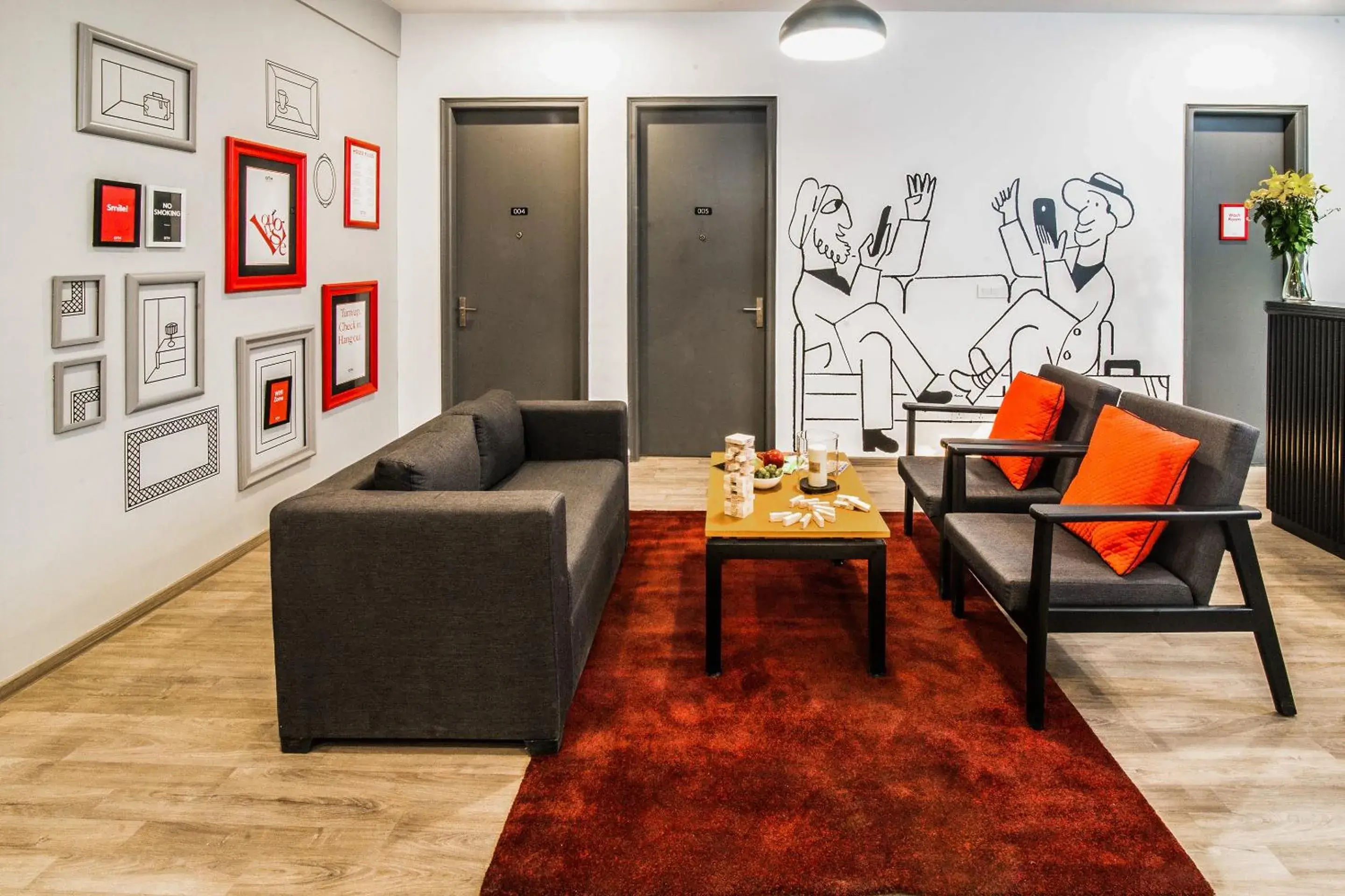 Lobby or reception in Super Townhouse Galleria Market Near Golf Course Road Lobby or reception in Super Townhouse Galleria Market Near Golf Course Road