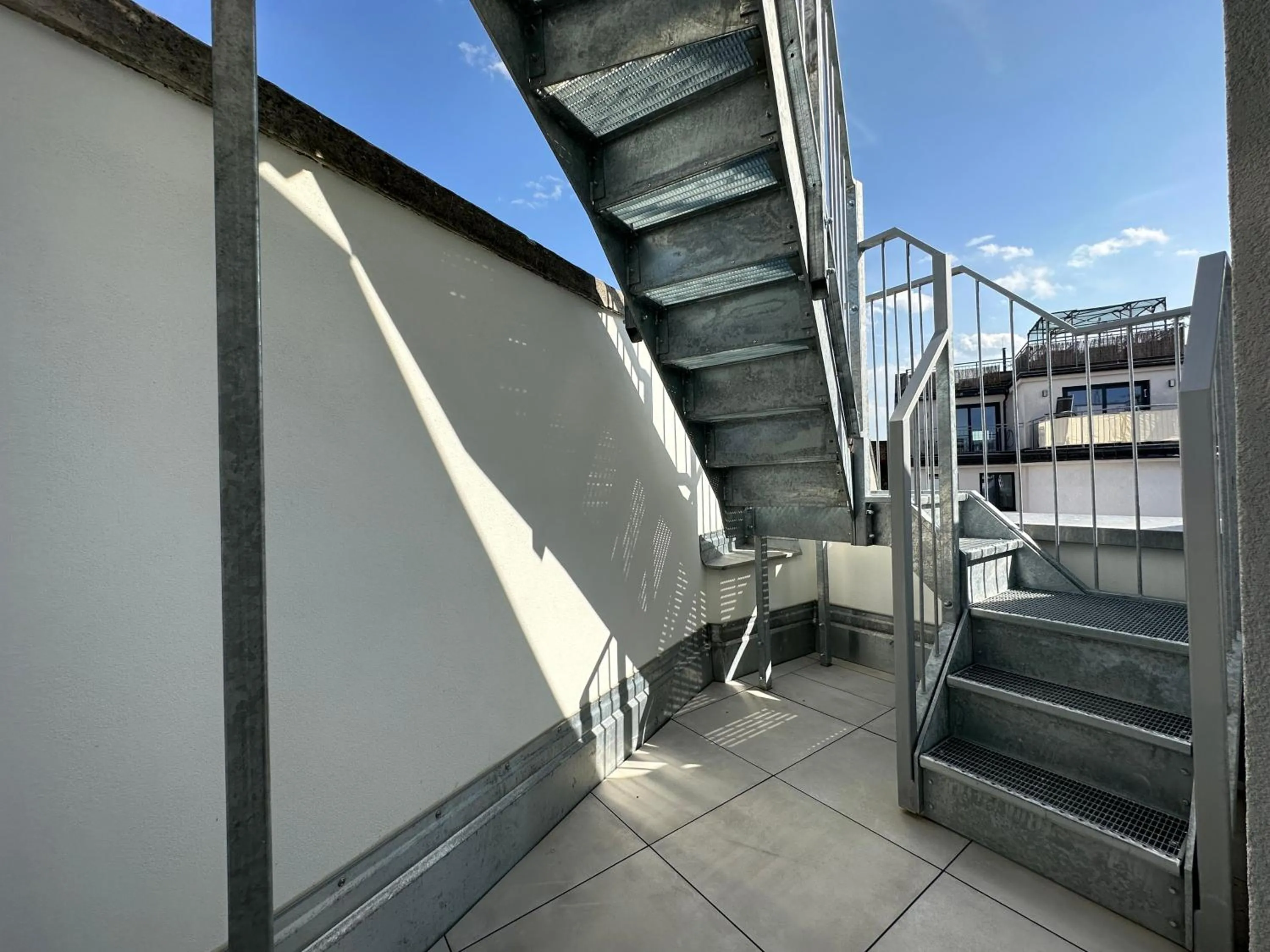 Balcony/Terrace in FeelHome-Dachterrasse-4 Gäste-WiFi