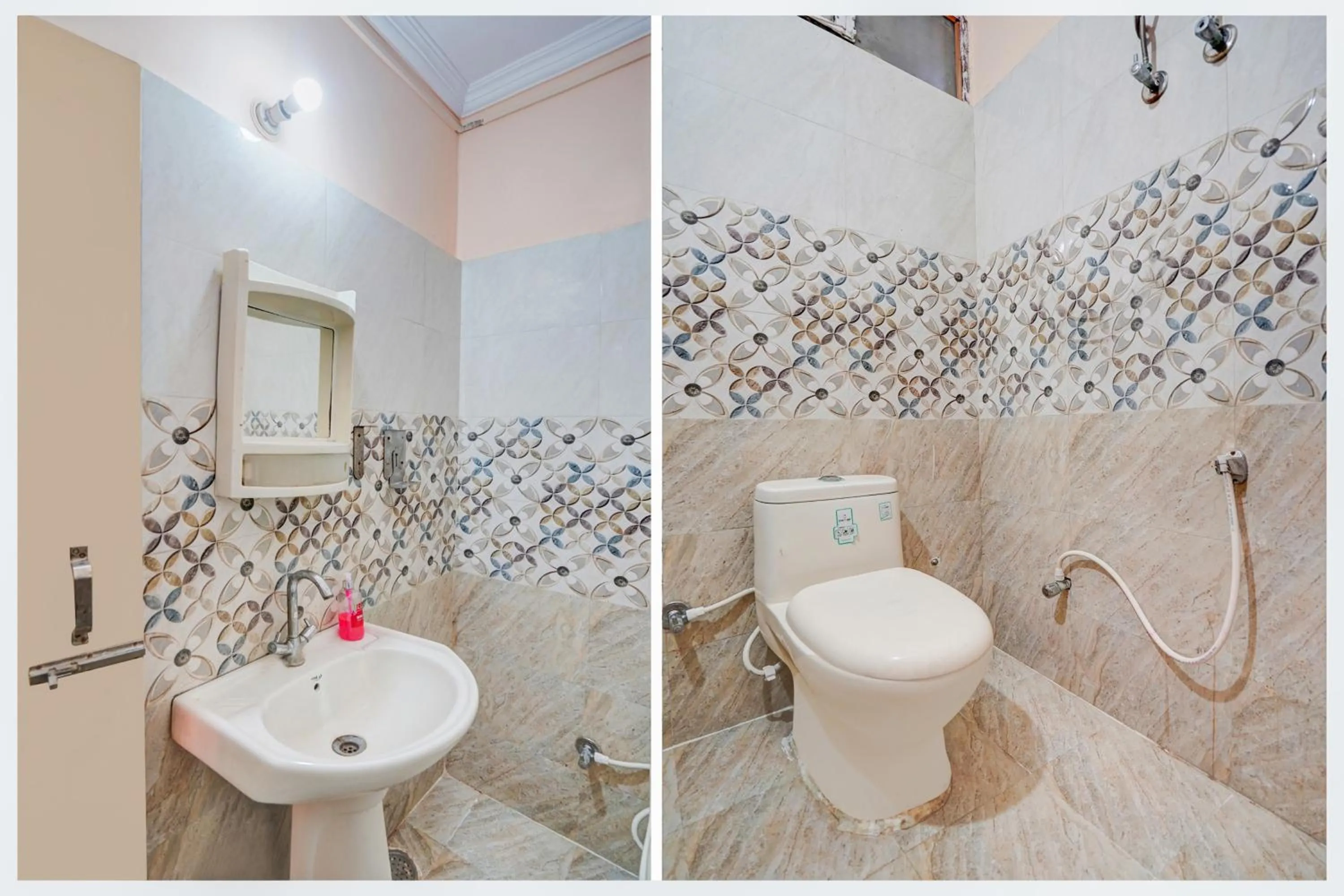 Bathroom in Super Hotel O Jankipuram Vikas Nagar