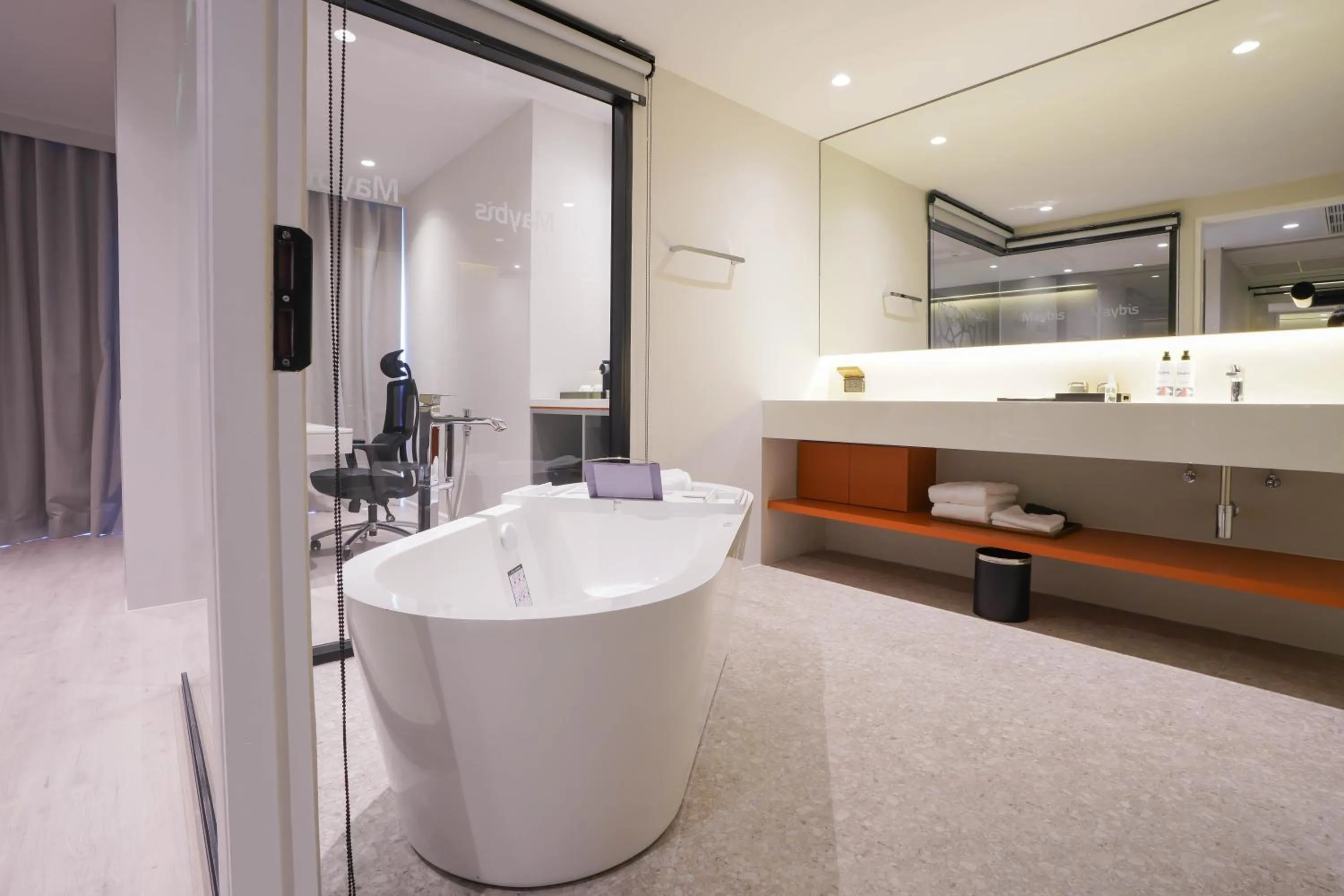 Shower in Maybis Hotel