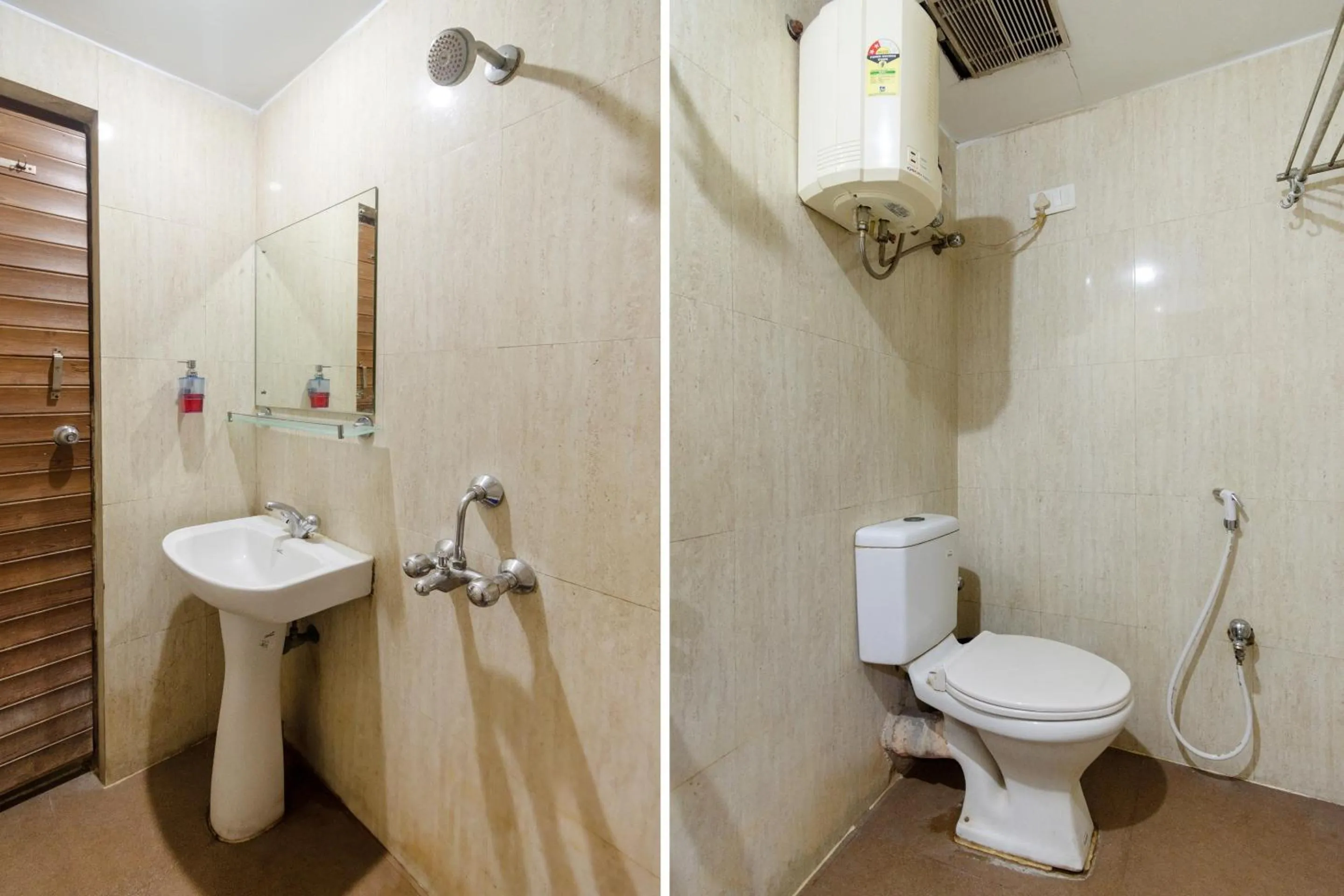 Bathroom in Collection O Raj Darbar Near City Centre