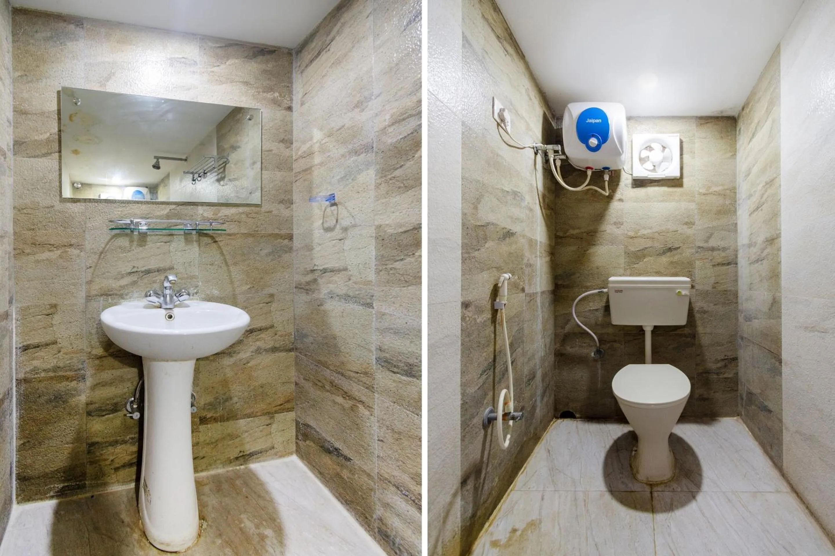 Bathroom in Collection O Raj Darbar Near City Centre