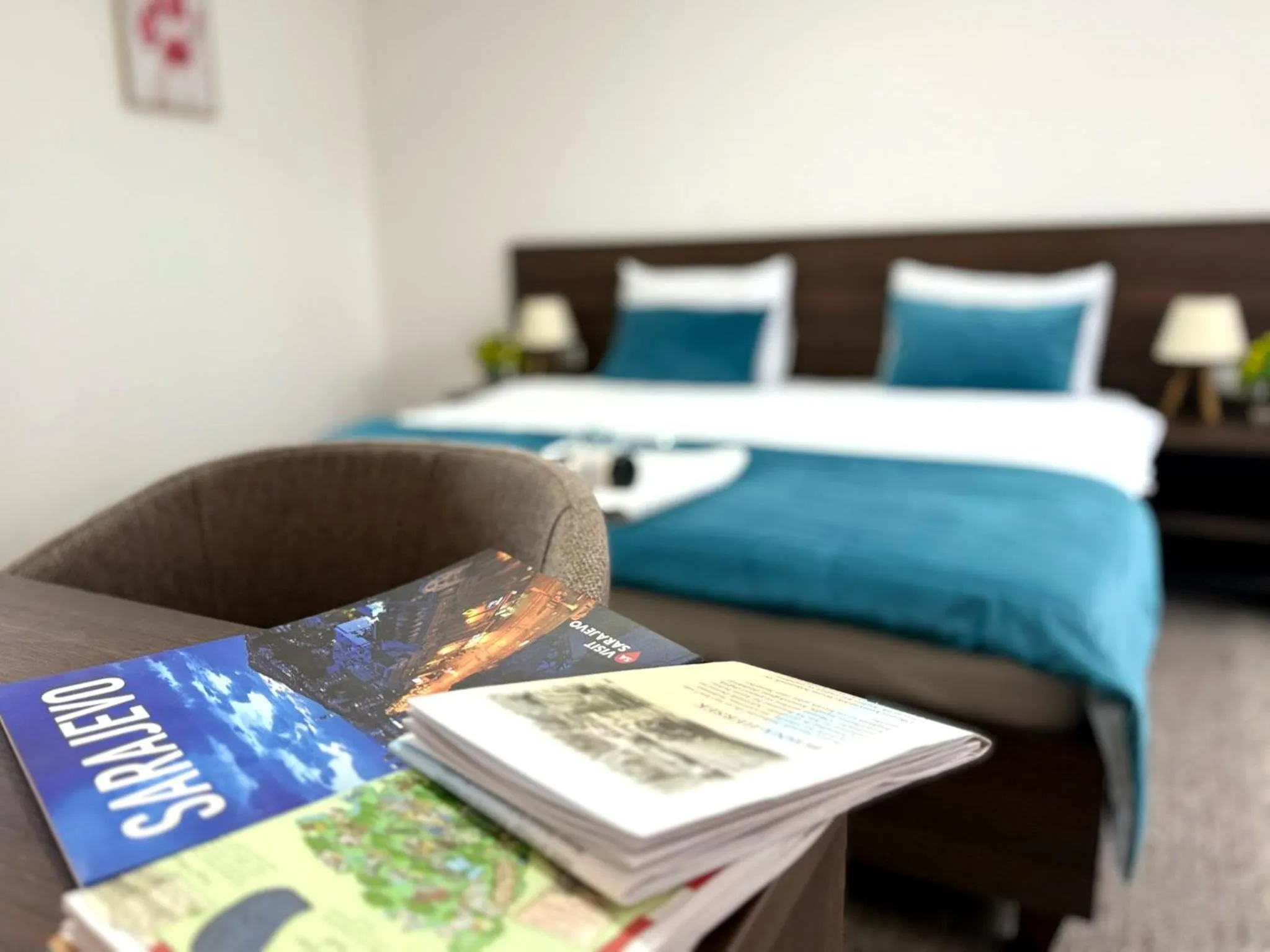 Bed in Motel "Izvor Bosne"