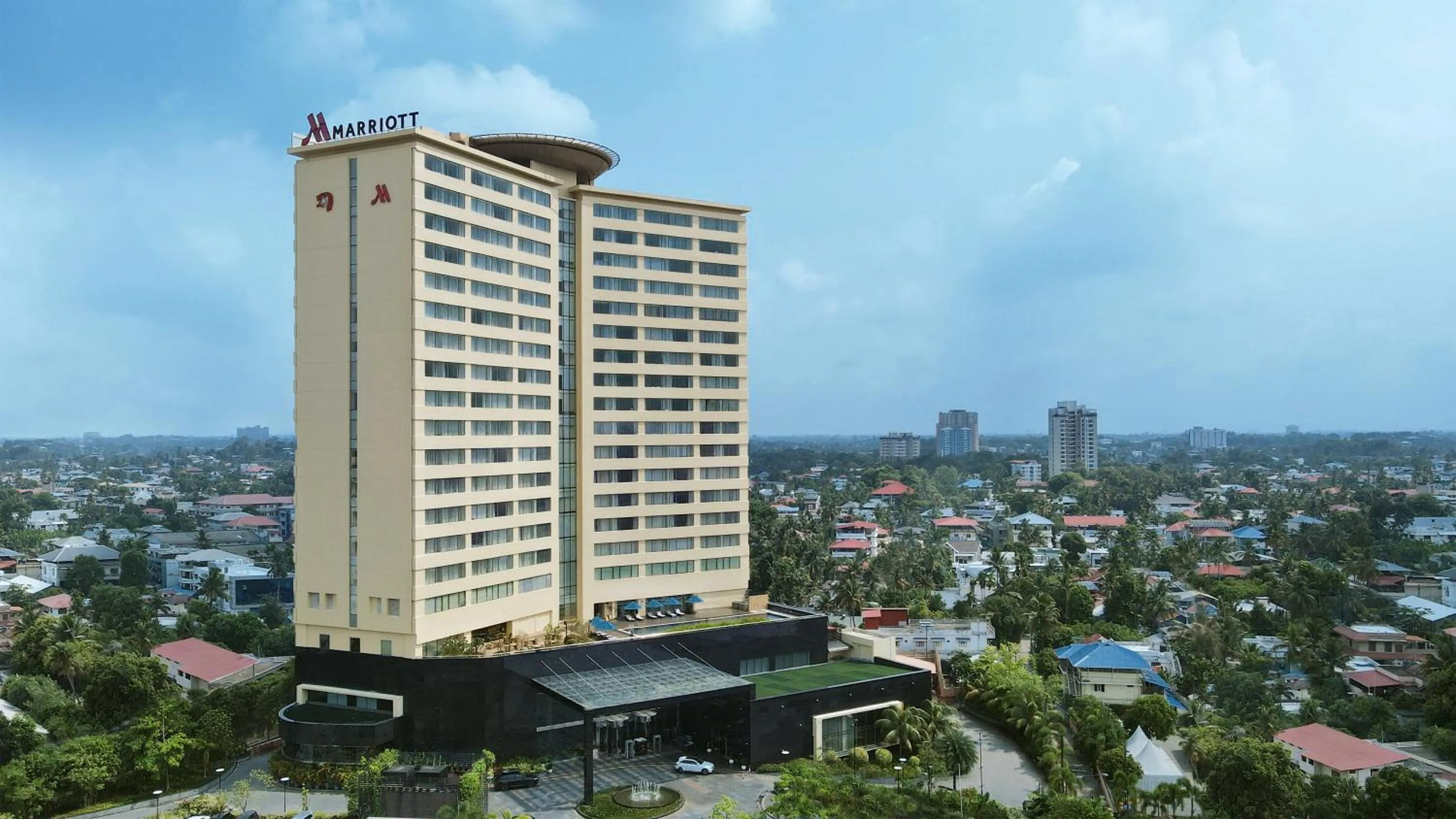 Property building in Kochi Marriott Hotel