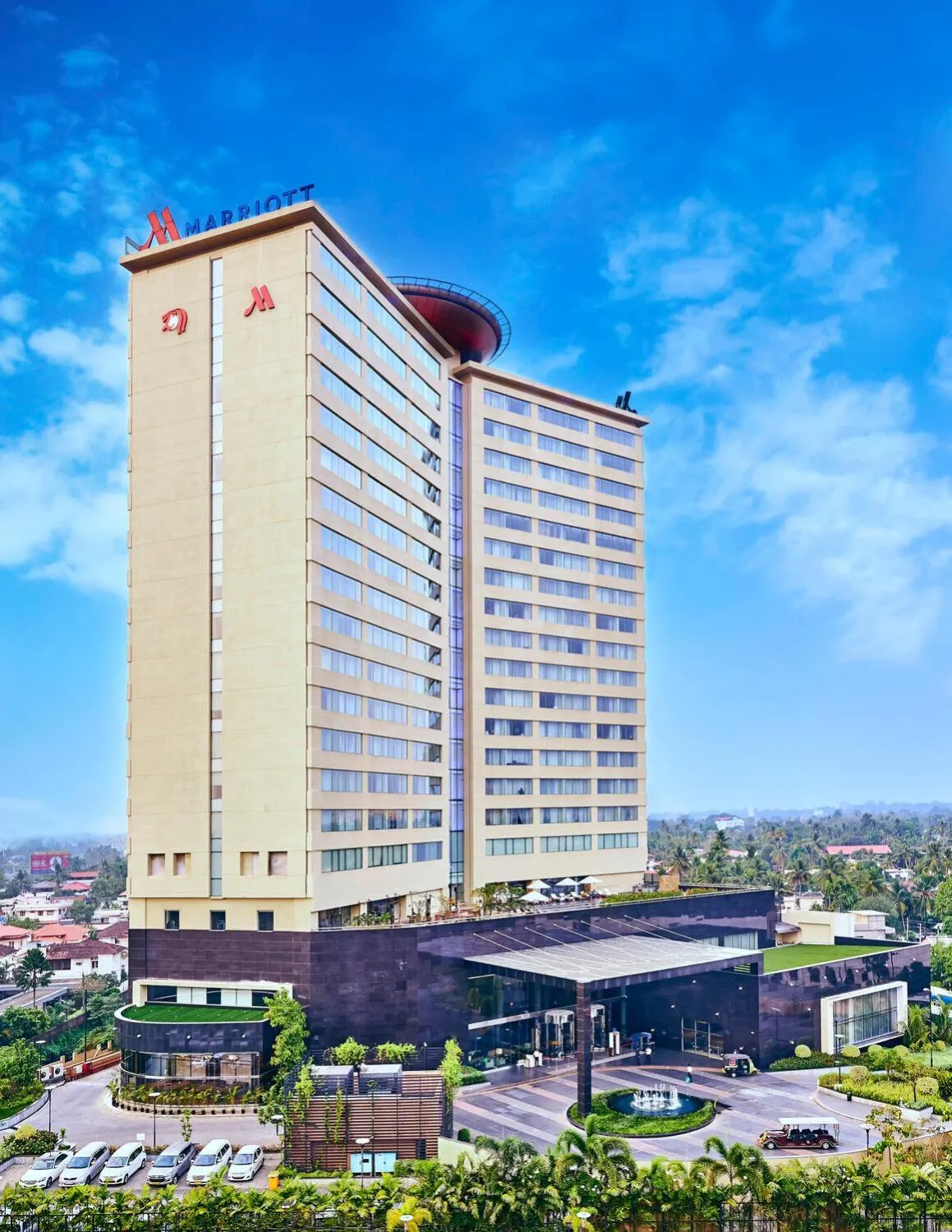Property building in Kochi Marriott Hotel