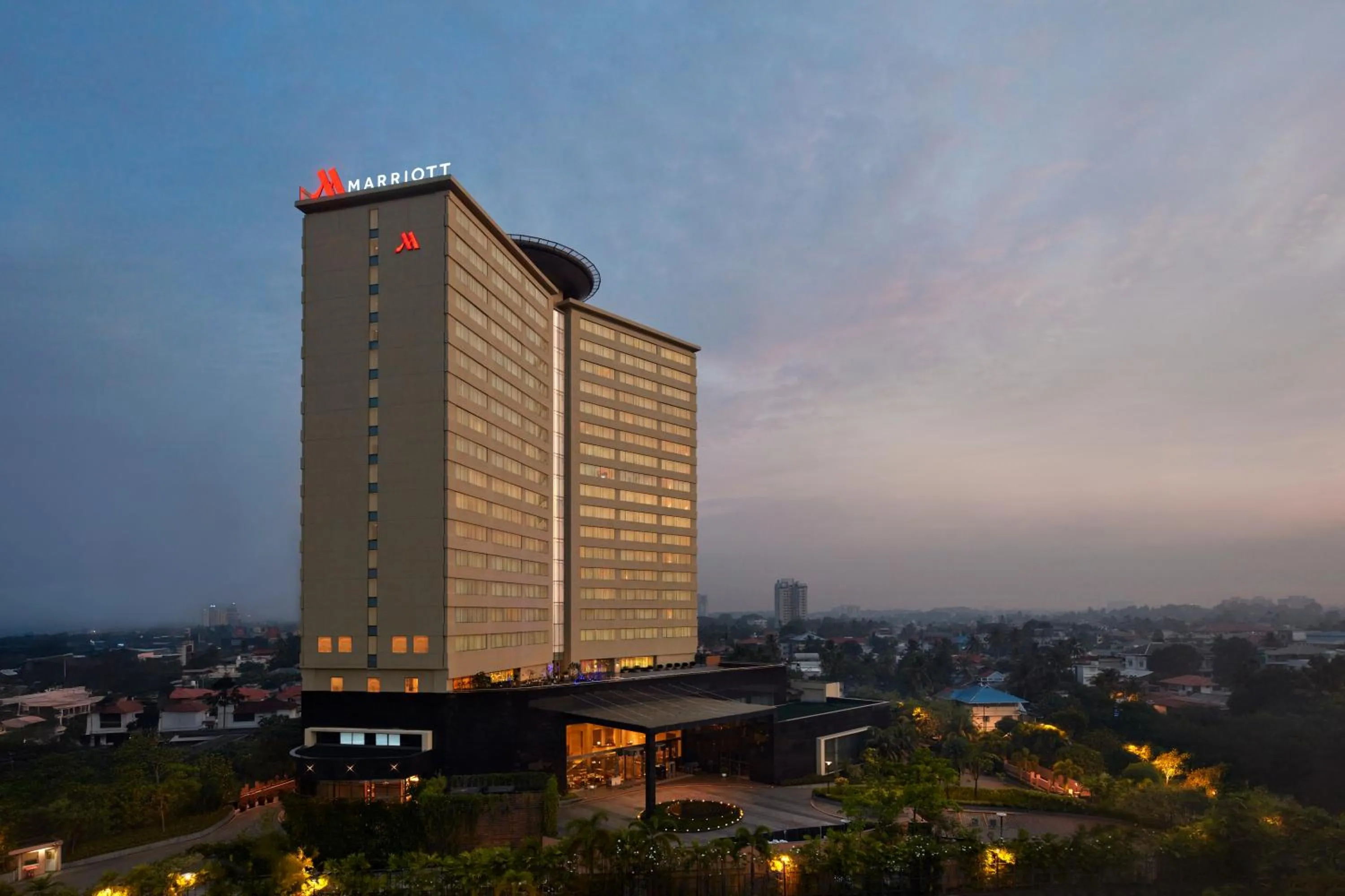 Property building in Kochi Marriott Hotel
