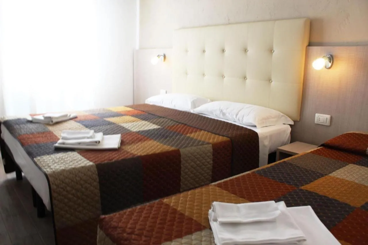 Bed in Luna Hotel Rimini