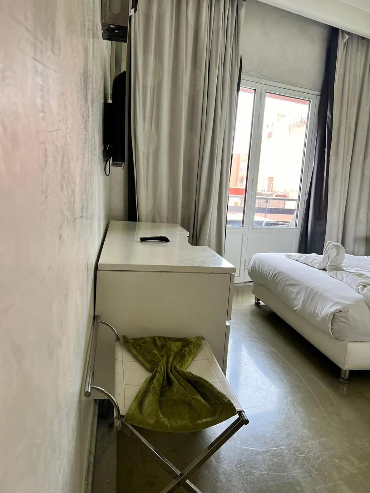 Bed in La Renaissance hôtel Marrakech