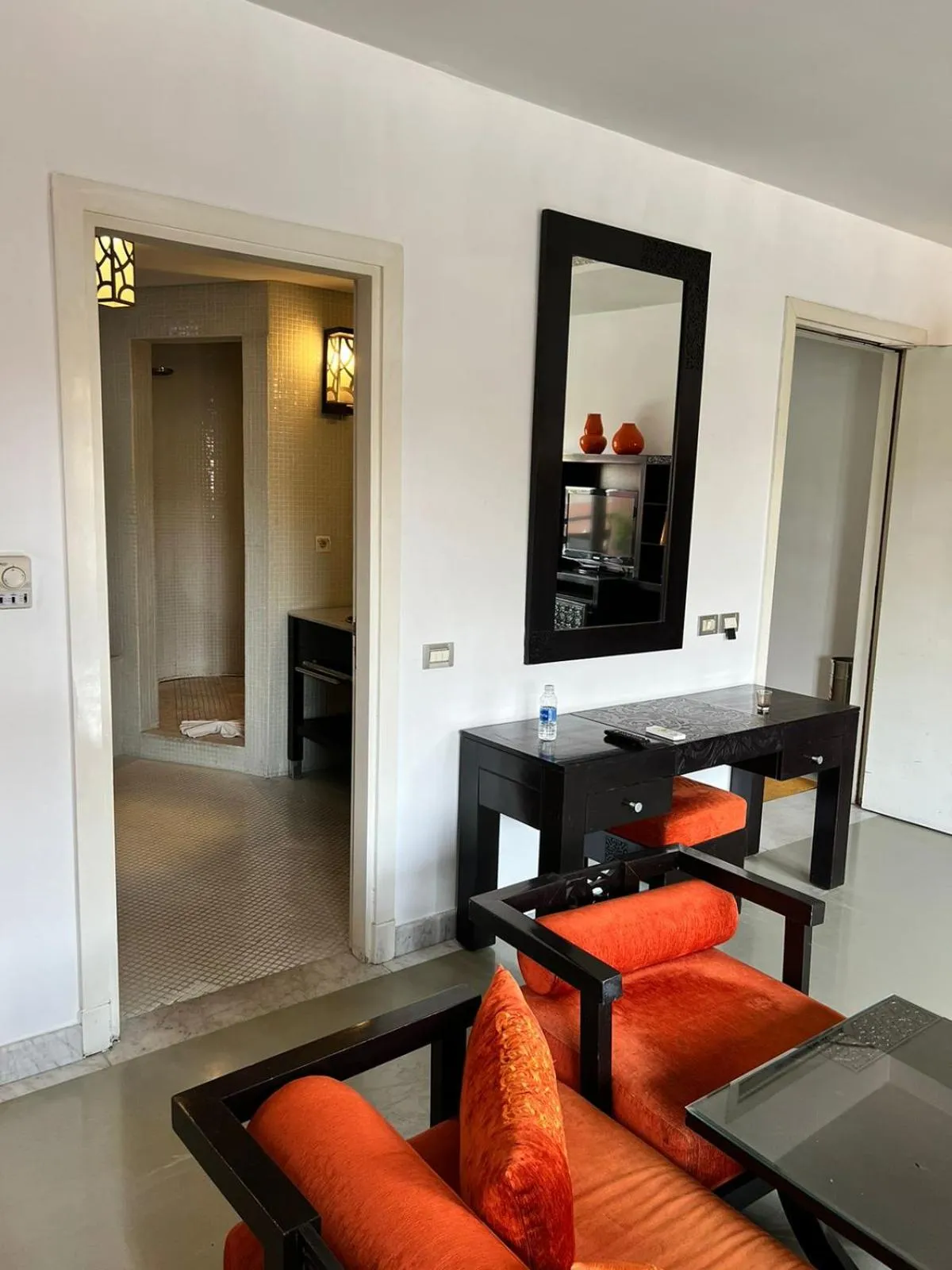 Living room in La Renaissance hôtel Marrakech