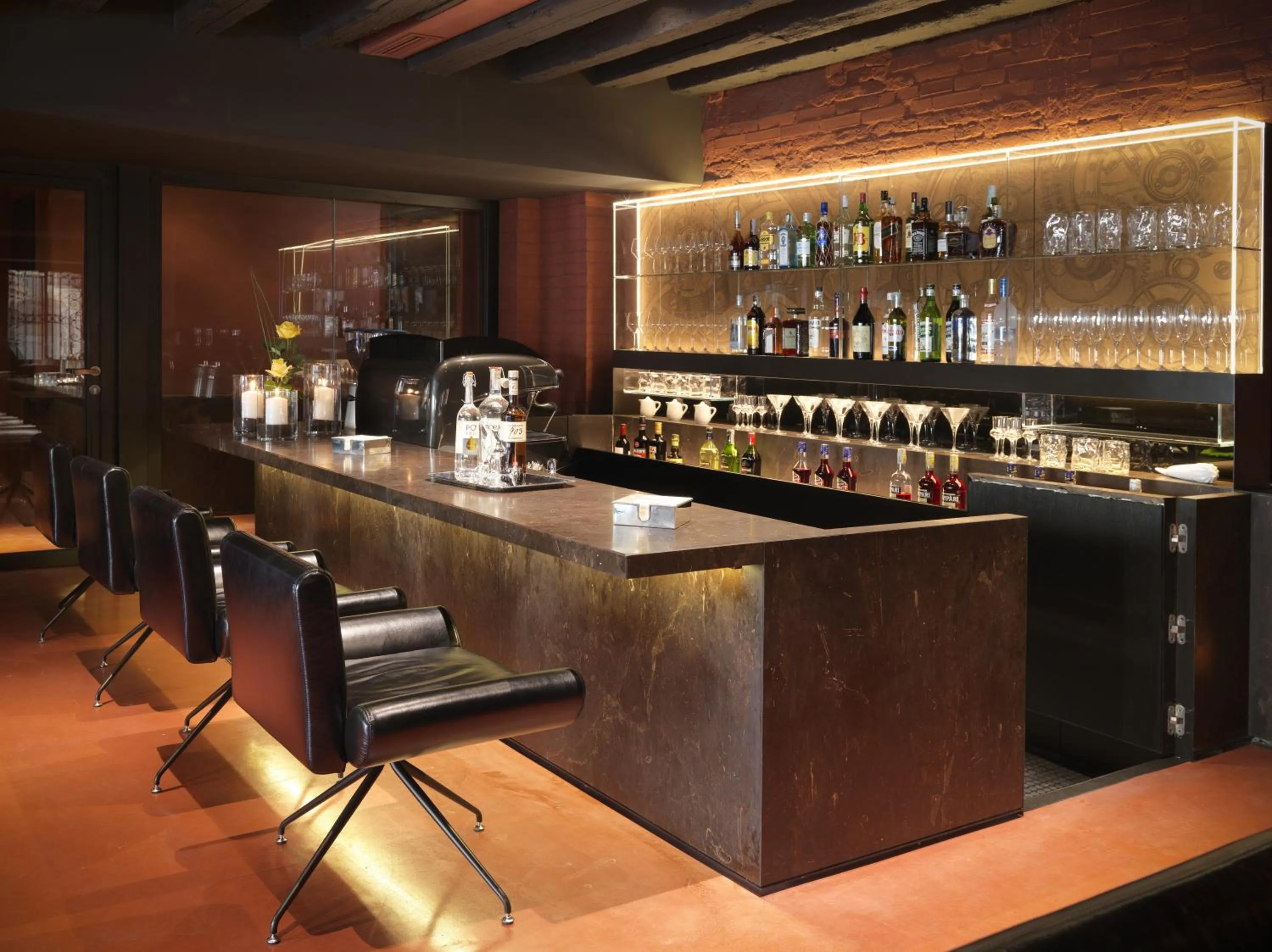Lounge or bar in Hotel L'Orologio Venezia - WTB Hotels