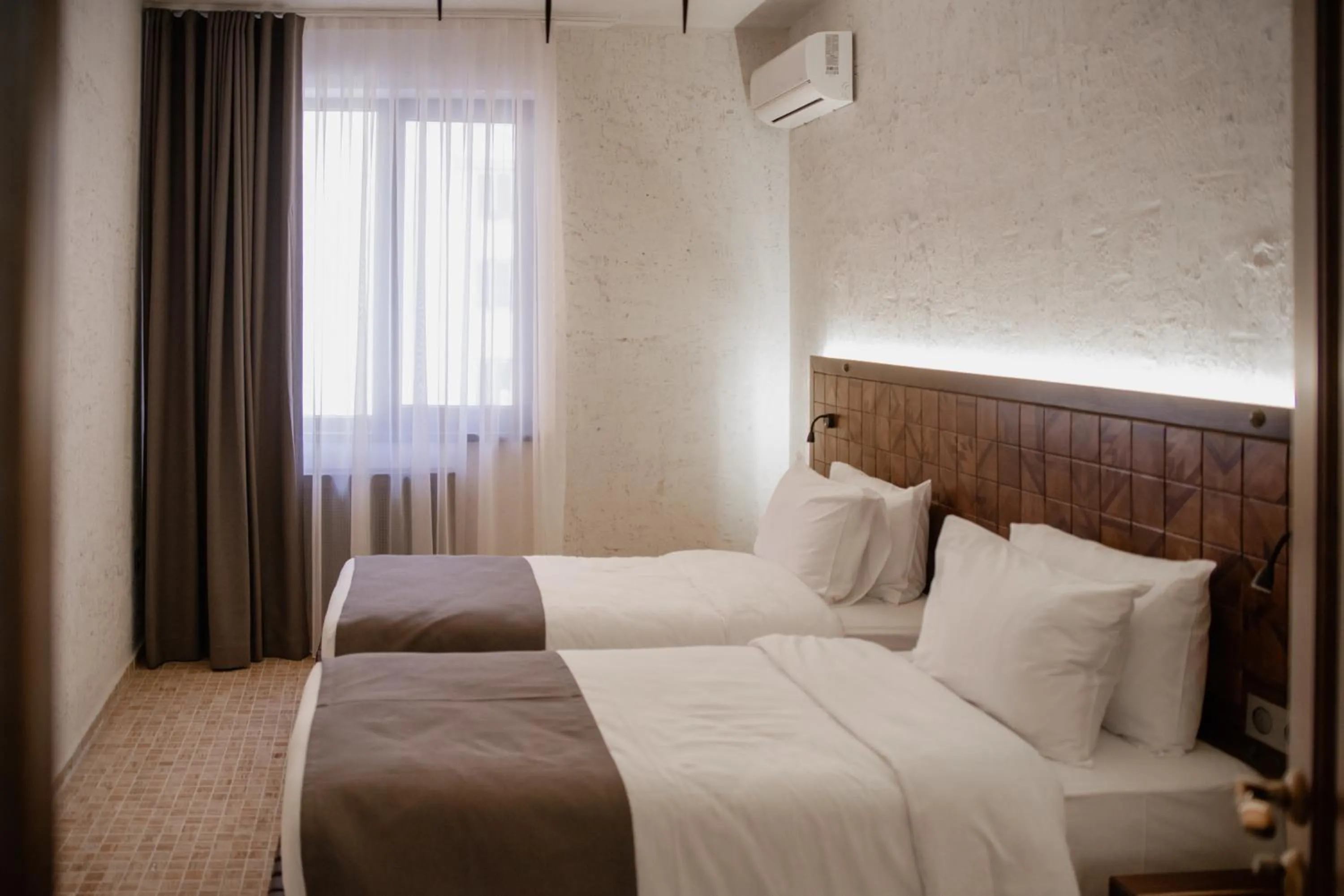 Bed in Kazma Boutique Hotel