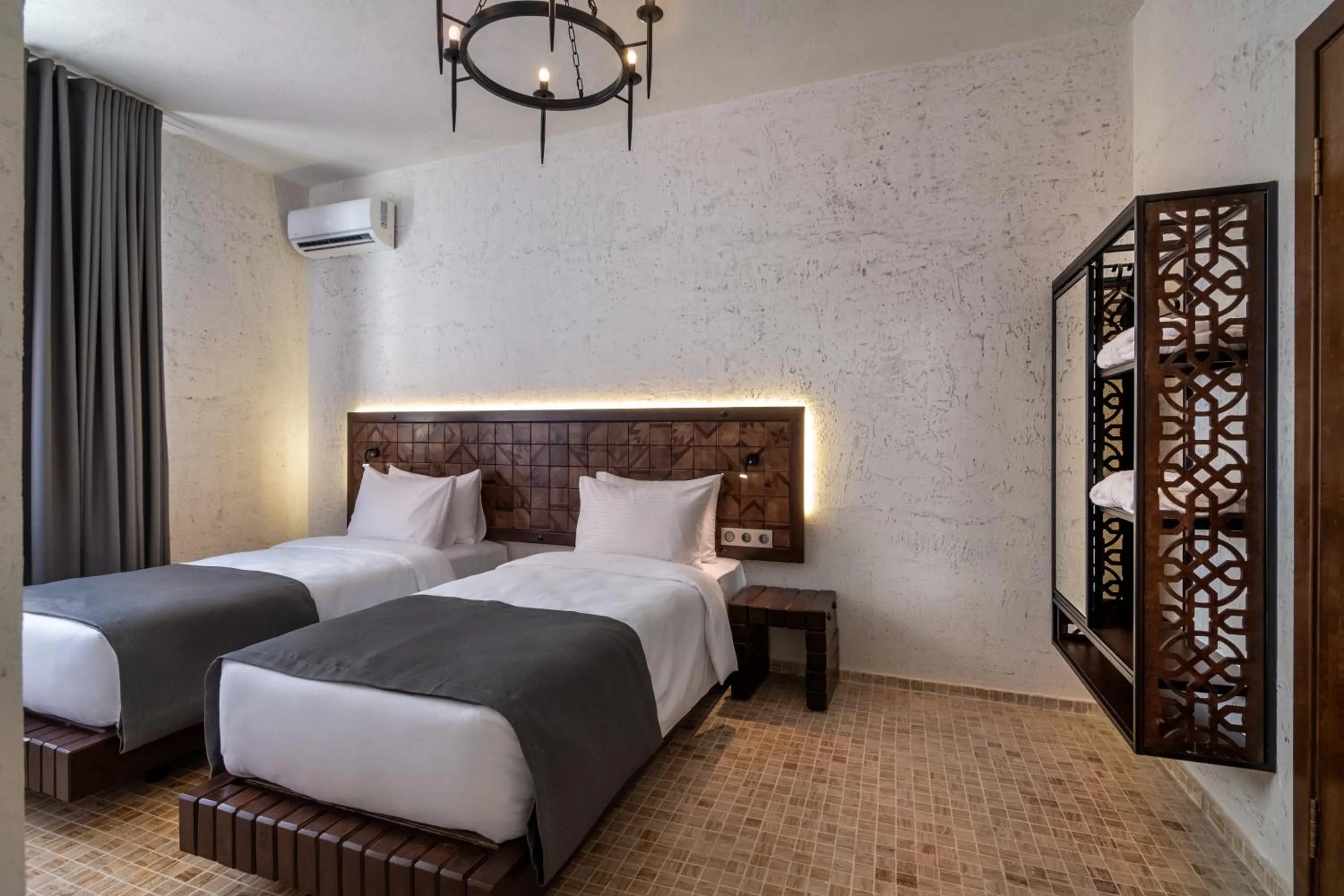 Bed in Kazma Boutique Hotel