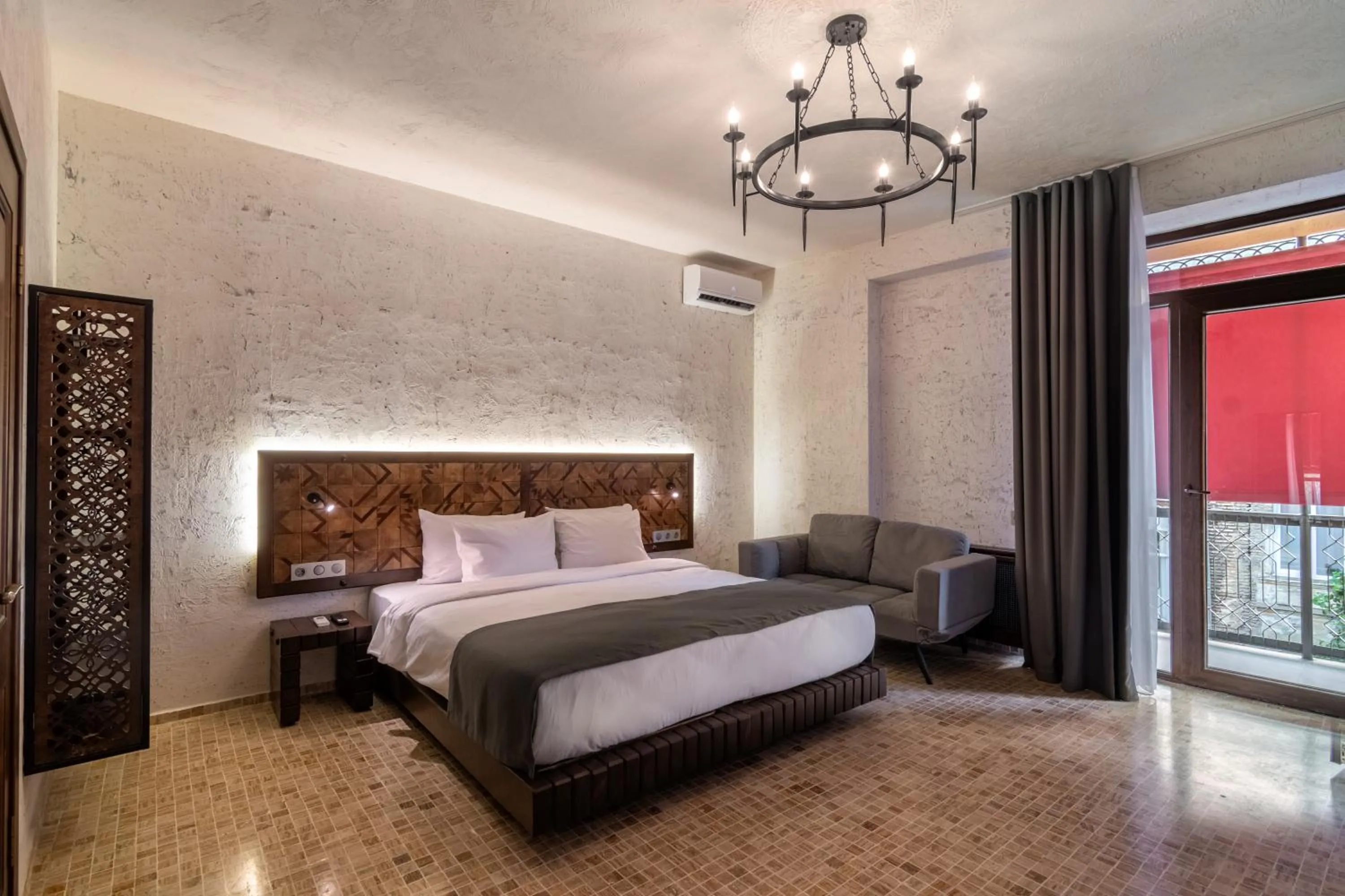 Bed in Kazma Boutique Hotel
