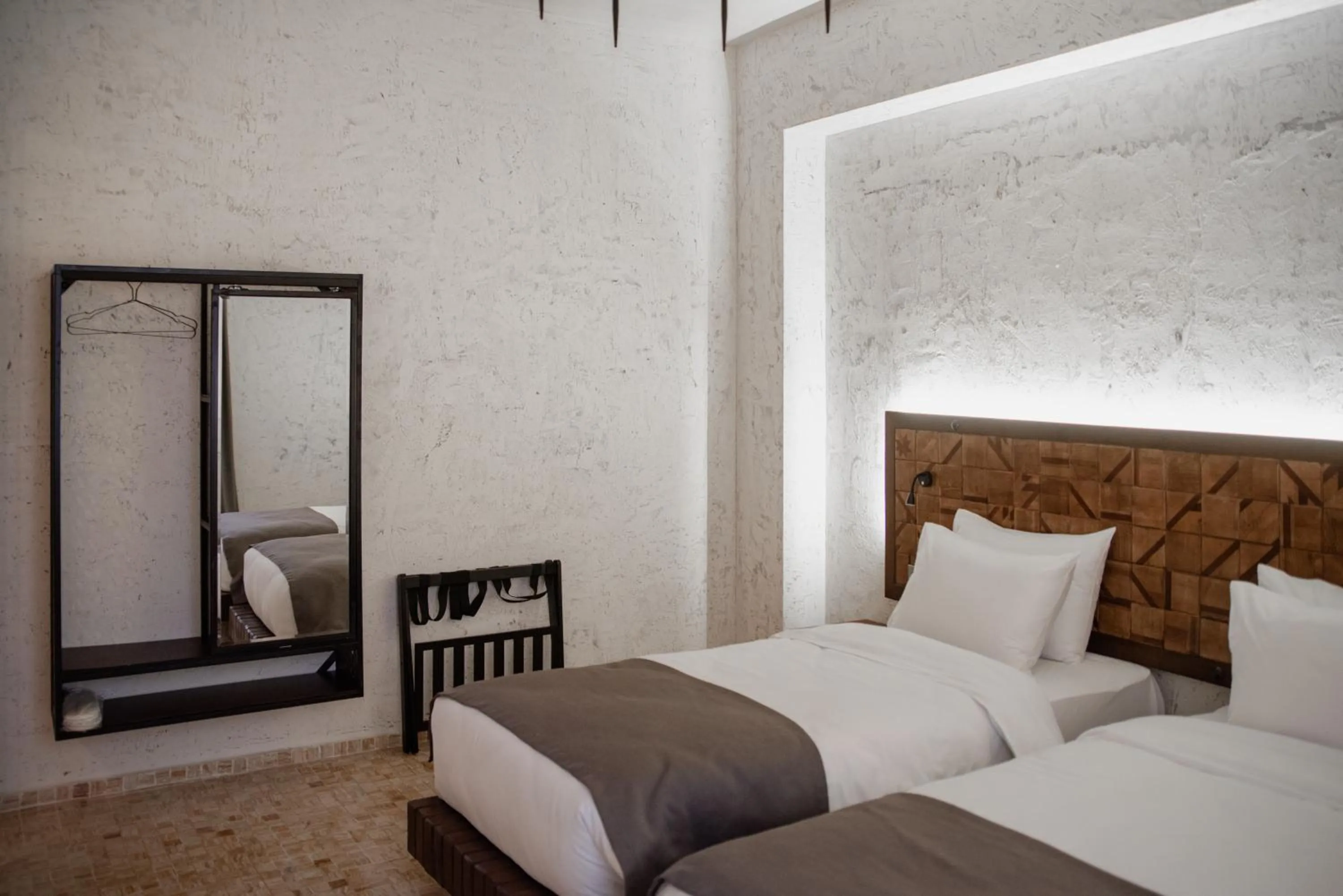 Bed in Kazma Boutique Hotel