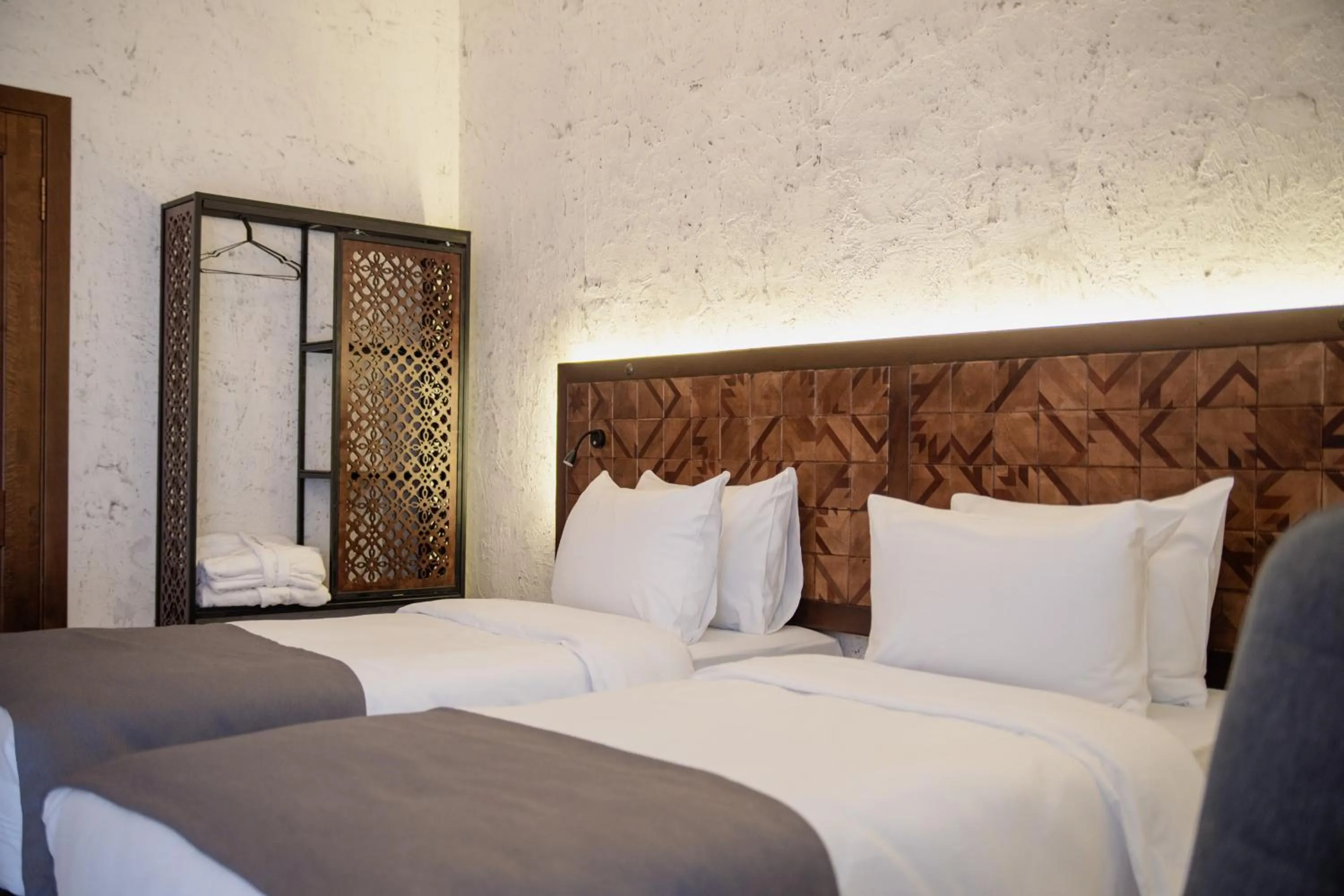 Bed in Kazma Boutique Hotel
