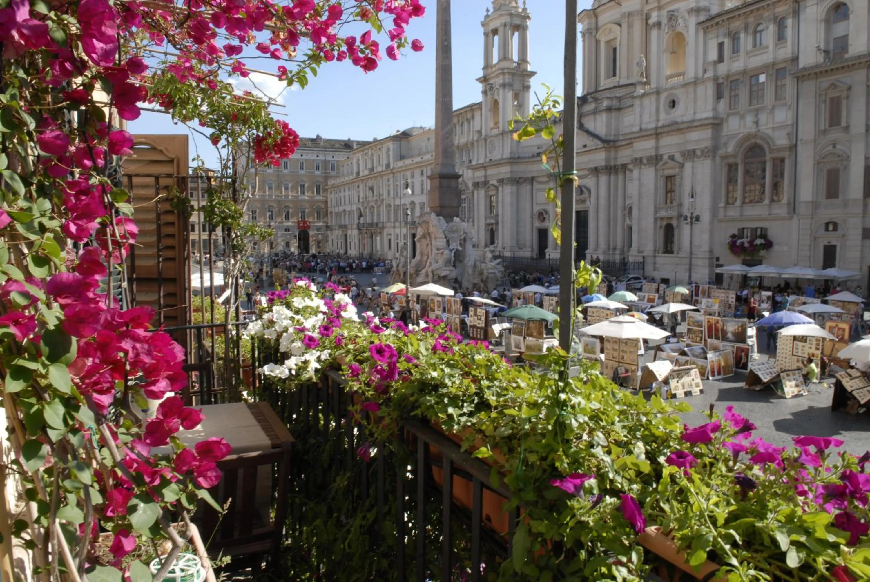 Balcony/Terrace in Appartamento Benincampi