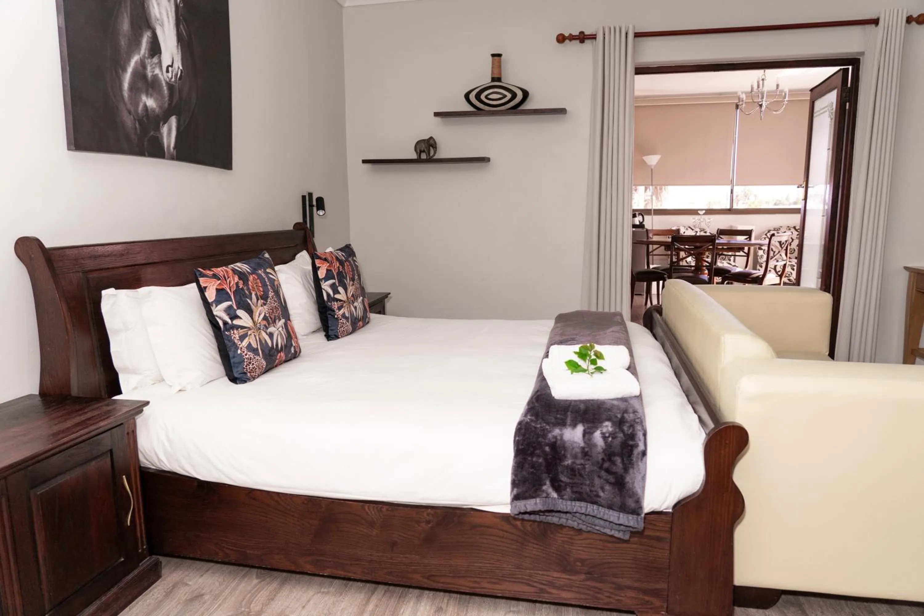 Bed in Woodbridge Lodge