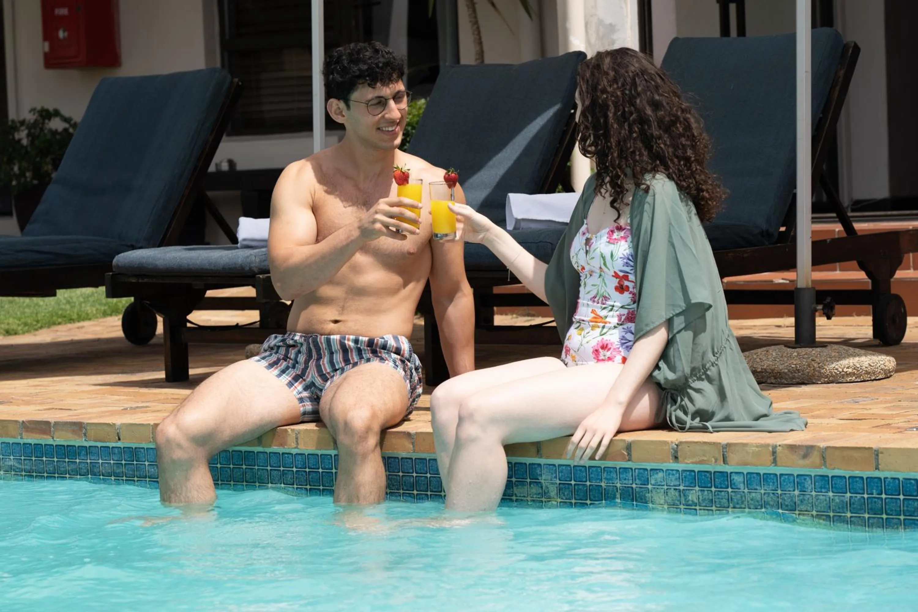 Swimming pool in Woodbridge Lodge