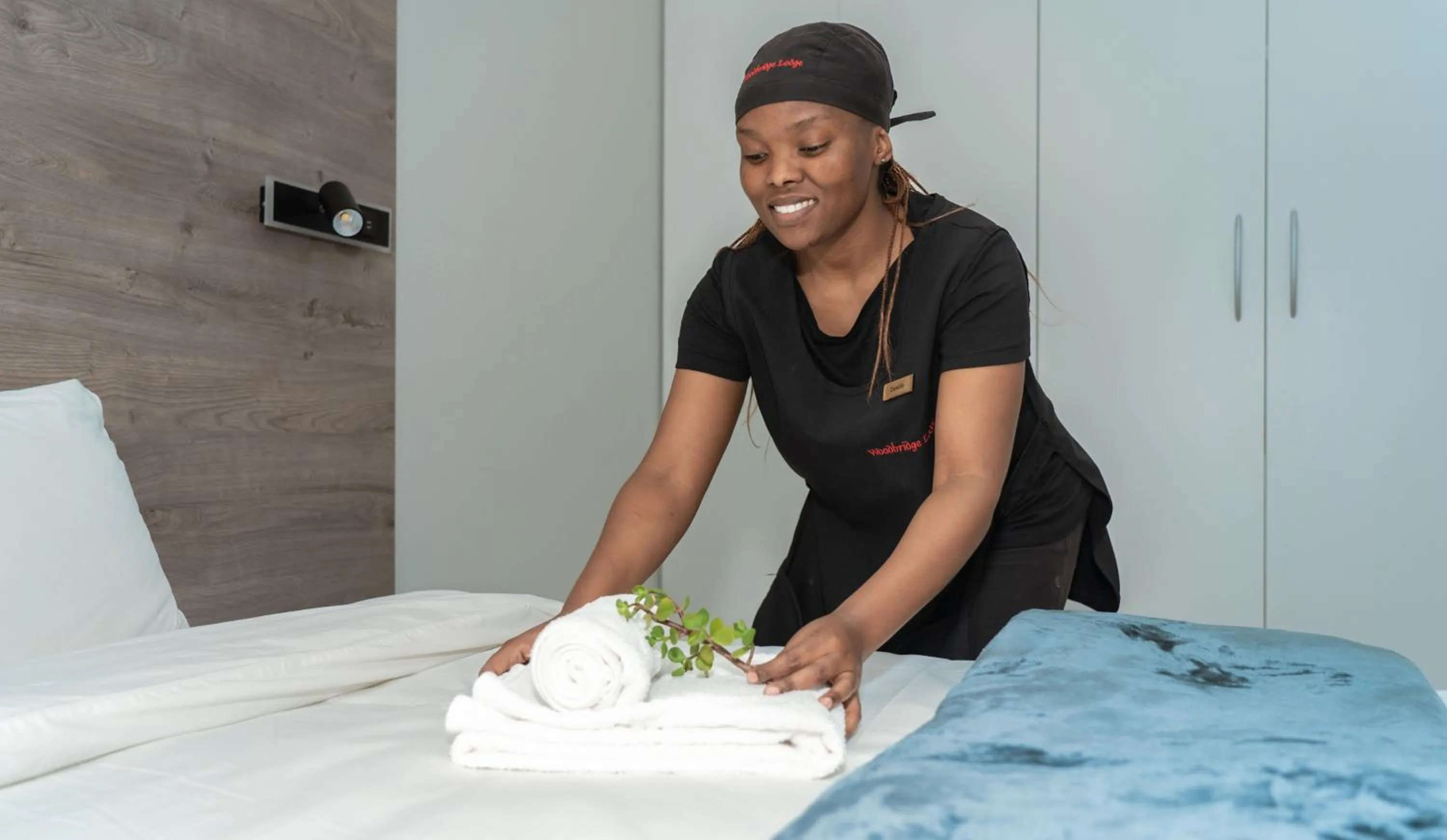 Bedroom, Bed in Woodbridge Lodge