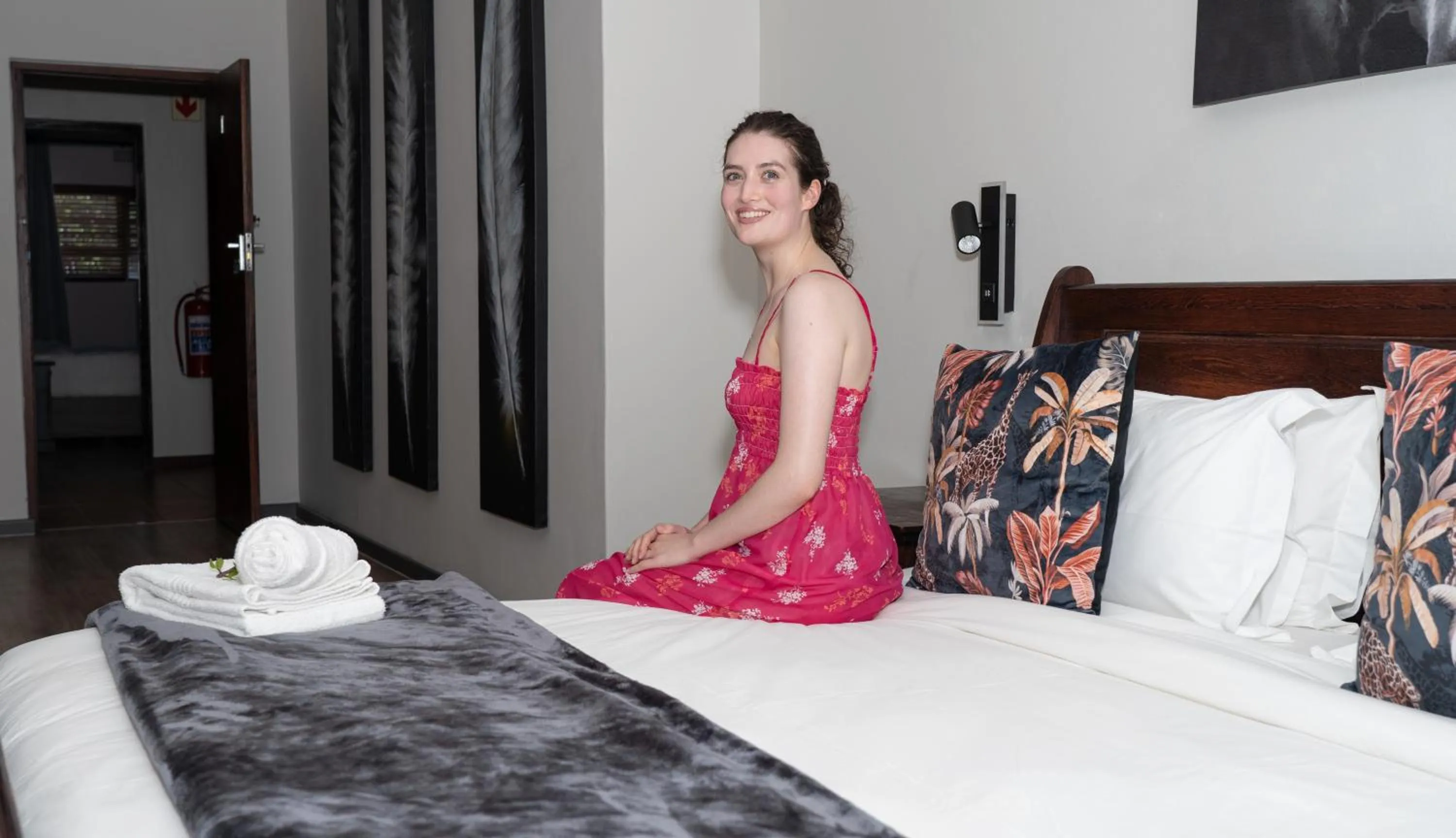 Bed in Woodbridge Lodge