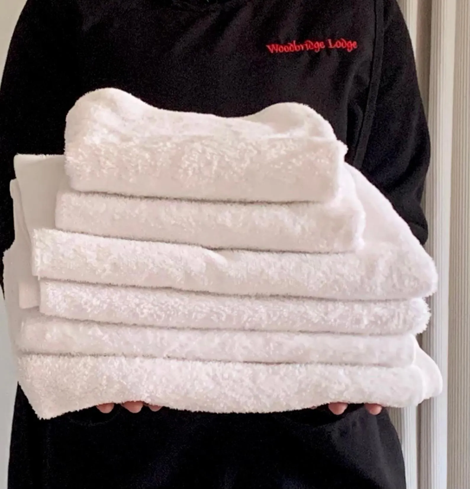 towels in Woodbridge Lodge