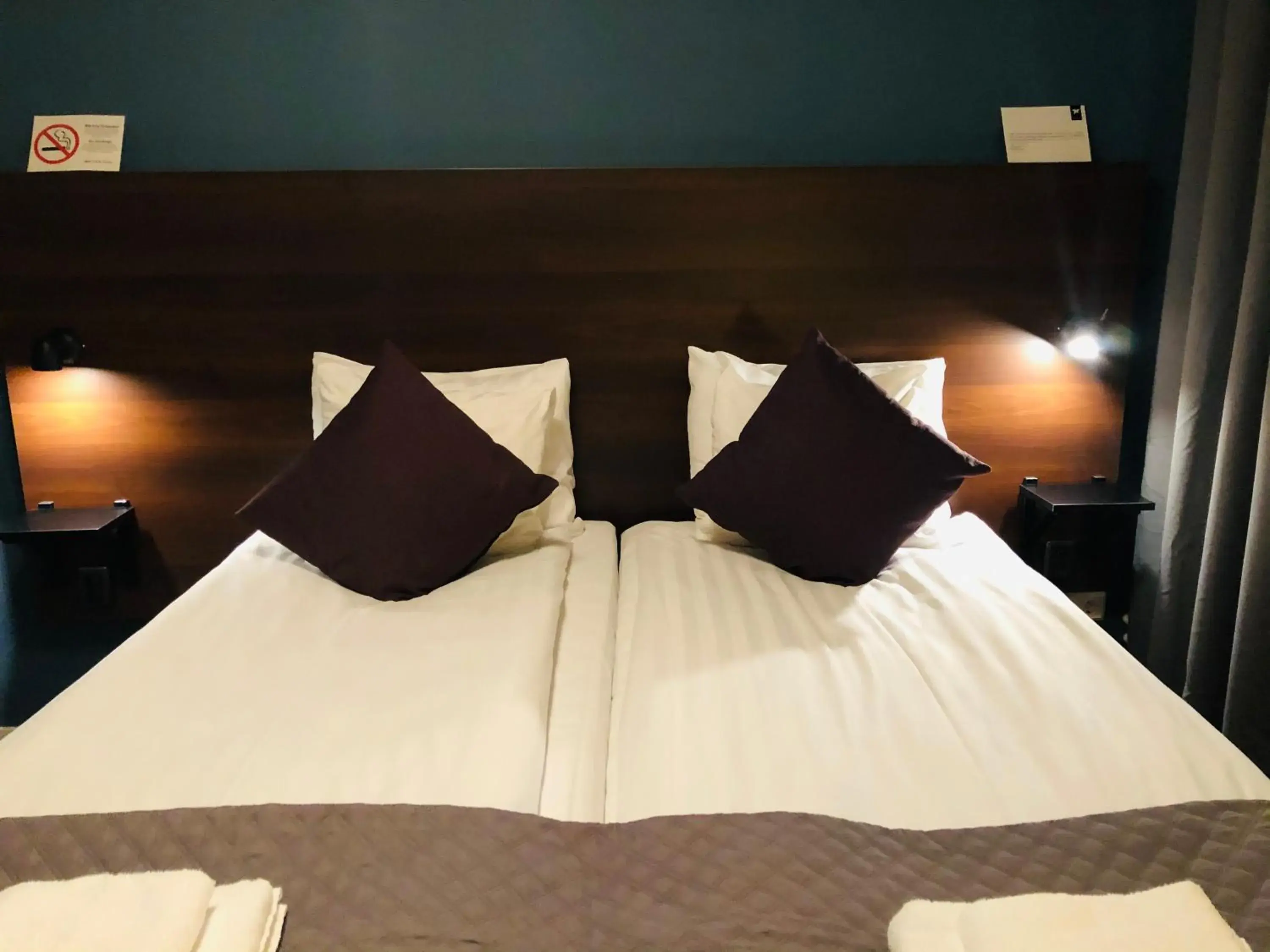 Bed in Best Western Hotel Solna Bed in Best Western Hotel Solna