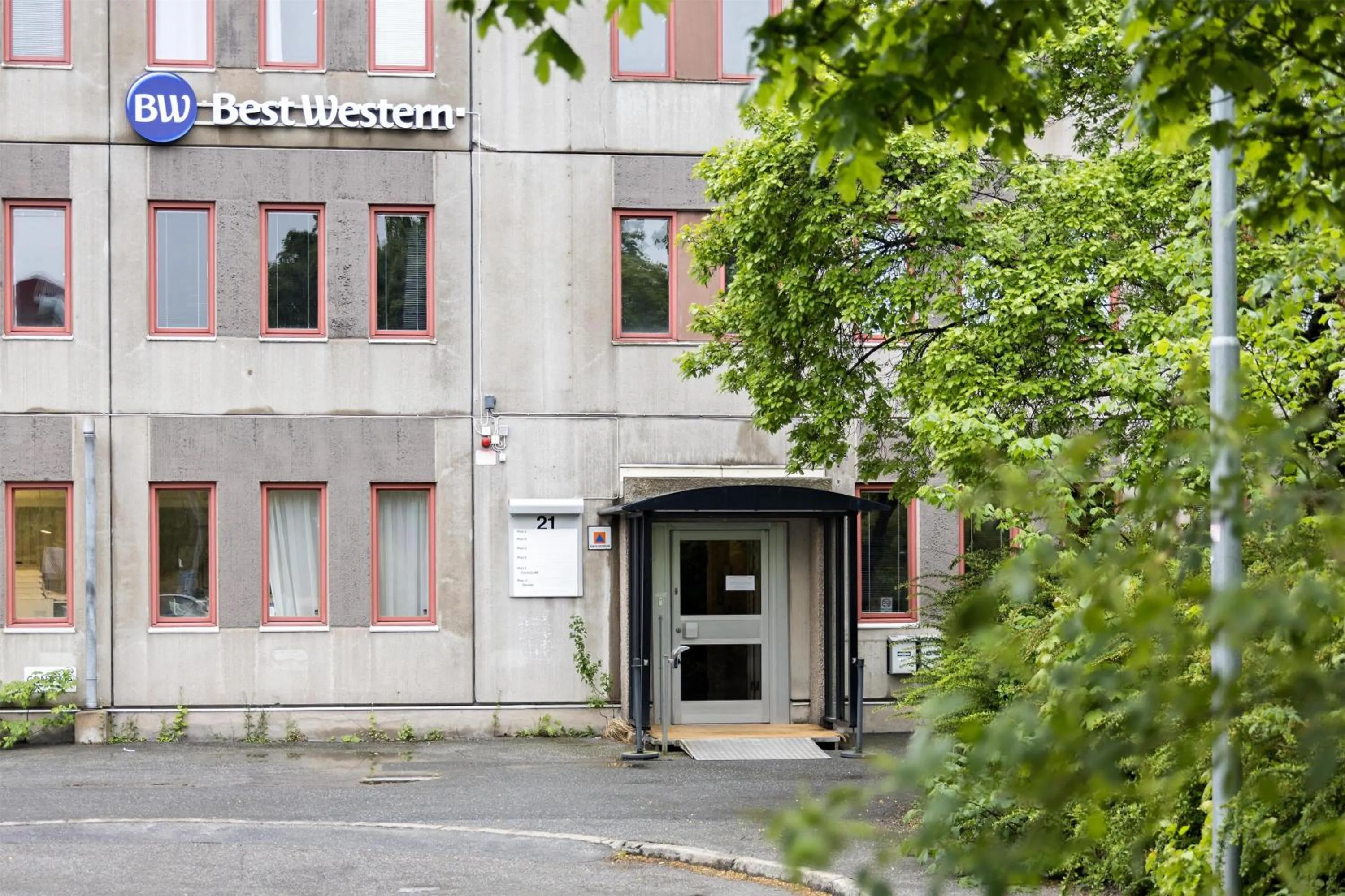 Property building in Best Western Hotel Solna