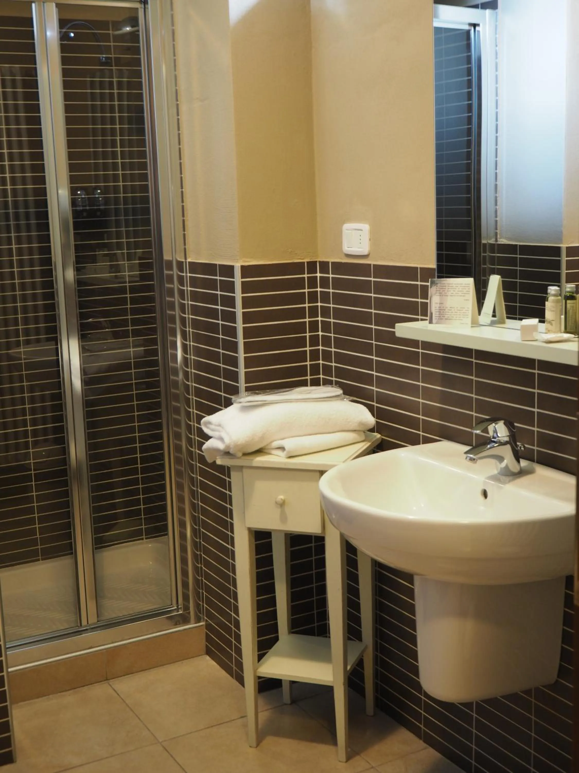 Shower in Santa Giulia Hotel e Residence Torino