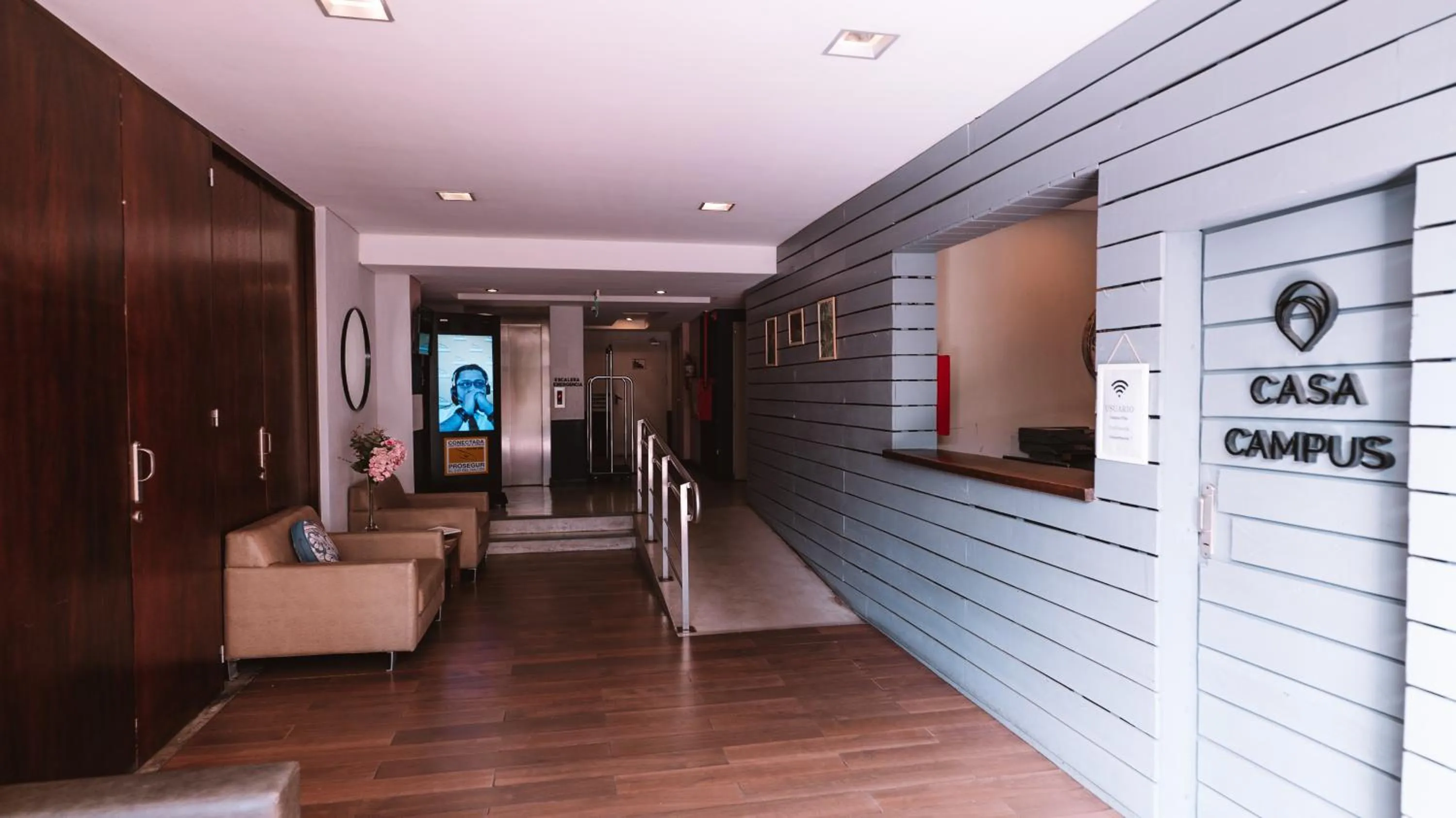 Lobby or reception in Casa Campus Pilar Suites