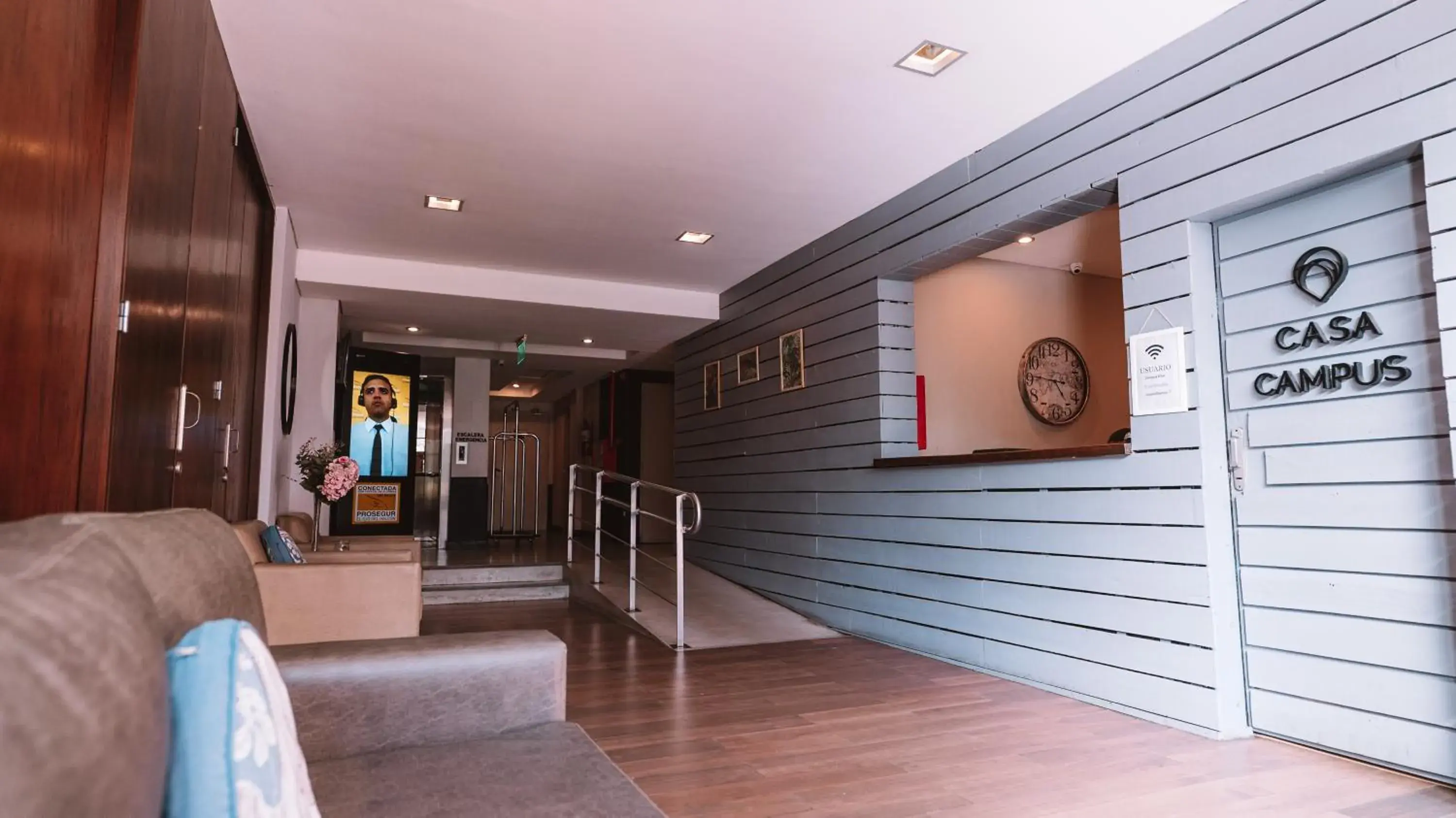Lobby or reception in Casa Campus Pilar Suites Lobby or reception in Casa Campus Pilar Suites